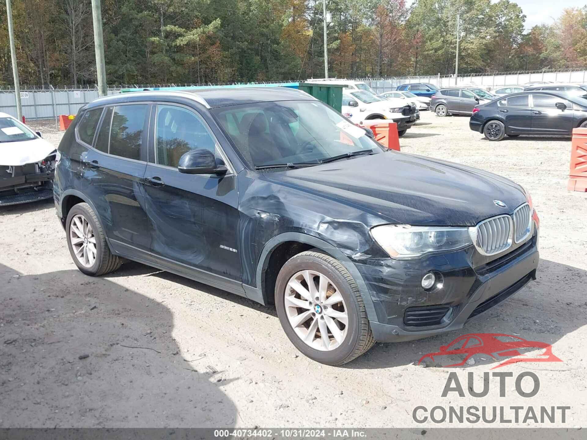 BMW X3 2016 - 5UXWZ7C52G0T42560