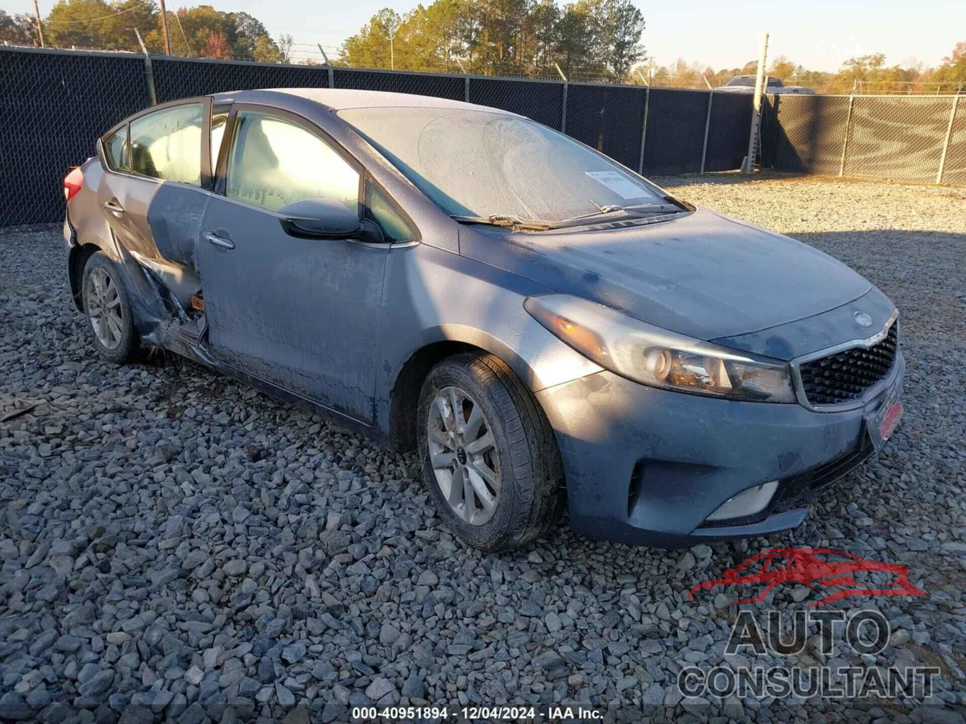 KIA FORTE 2017 - 3KPFL4A72HE121863