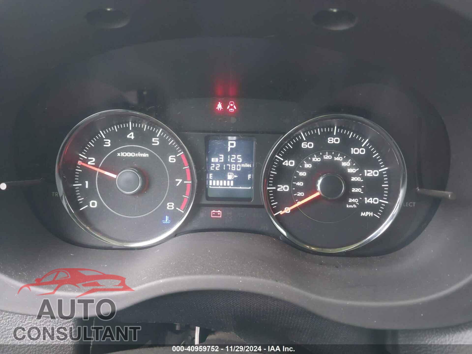 SUBARU FORESTER 2014 - JF2SJAMC3EH414500