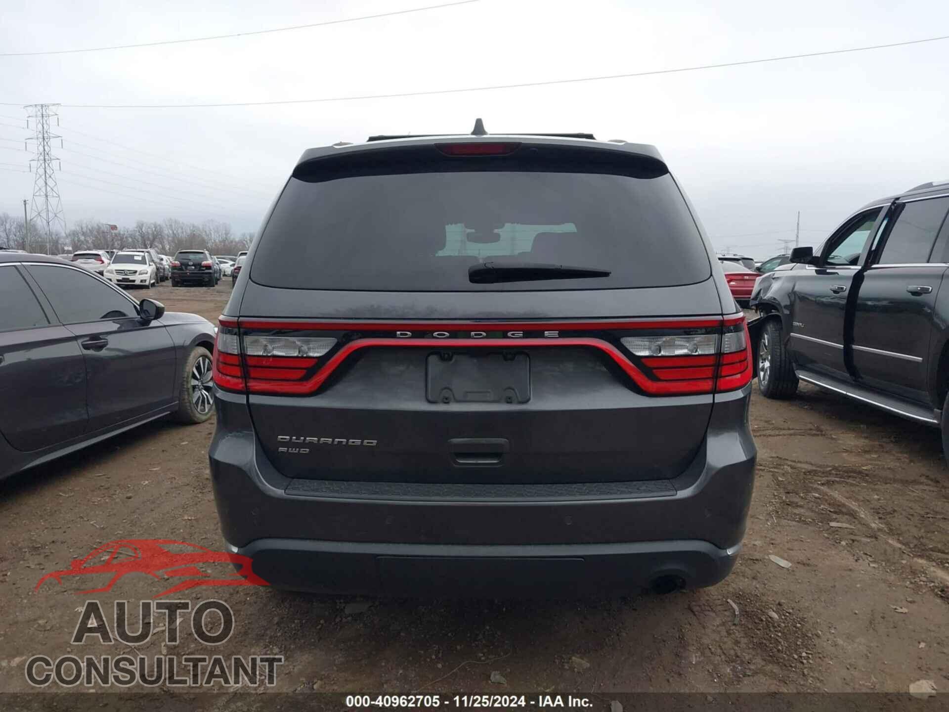 DODGE DURANGO 2017 - 1C4RDJAG8HC601454