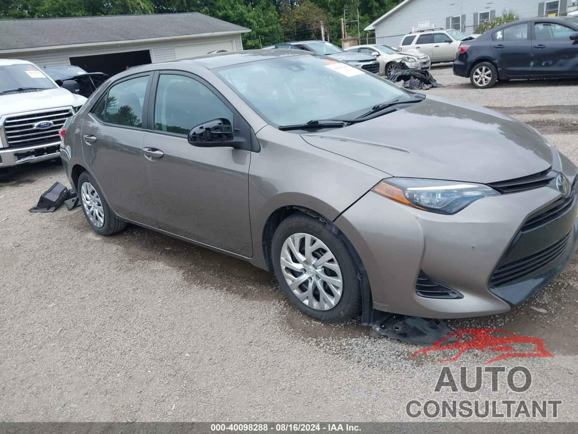 TOYOTA COROLLA 2019 - 2T1BURHE8KC128402