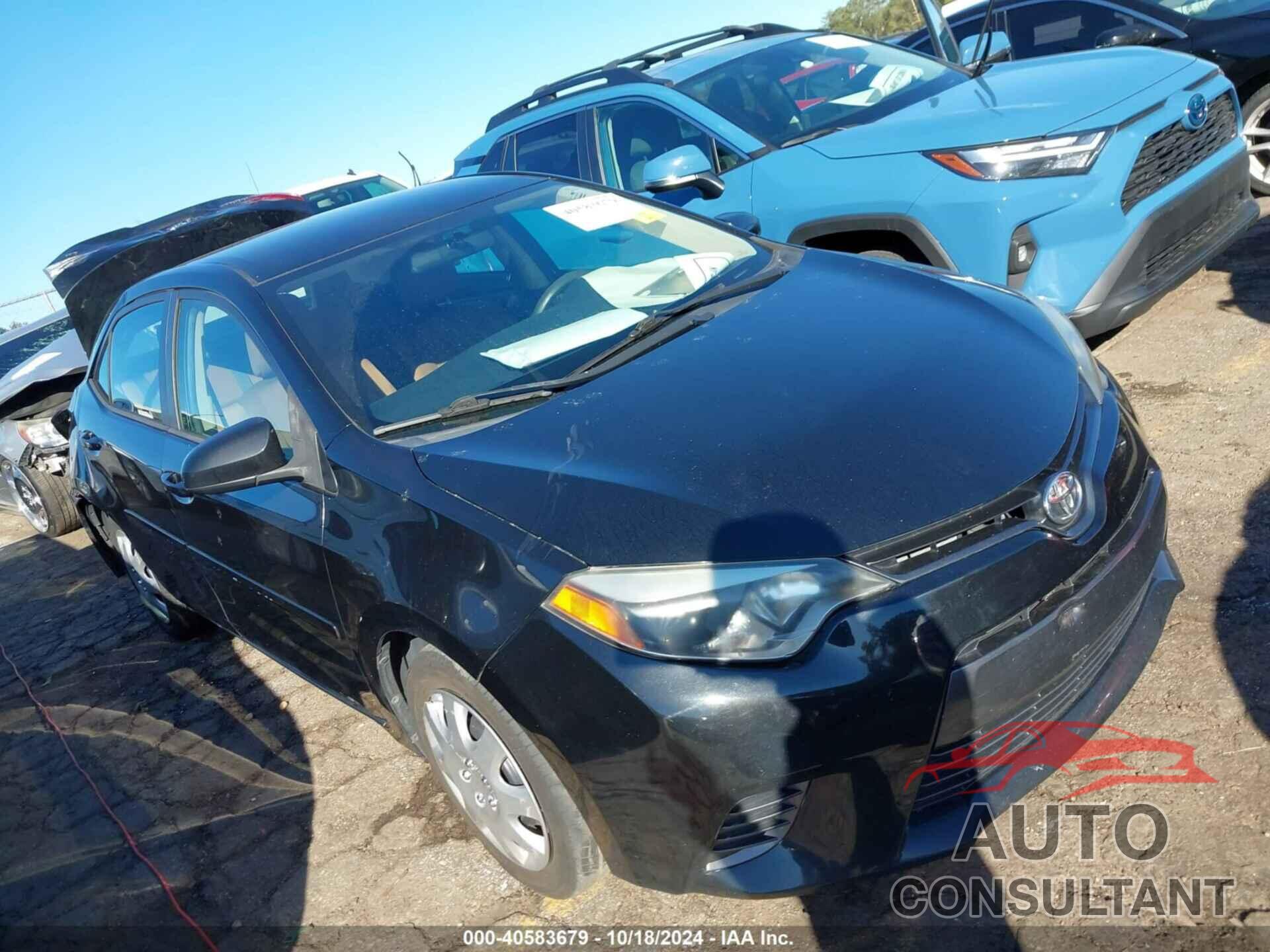 TOYOTA COROLLA 2015 - 5YFBURHE3FP235315