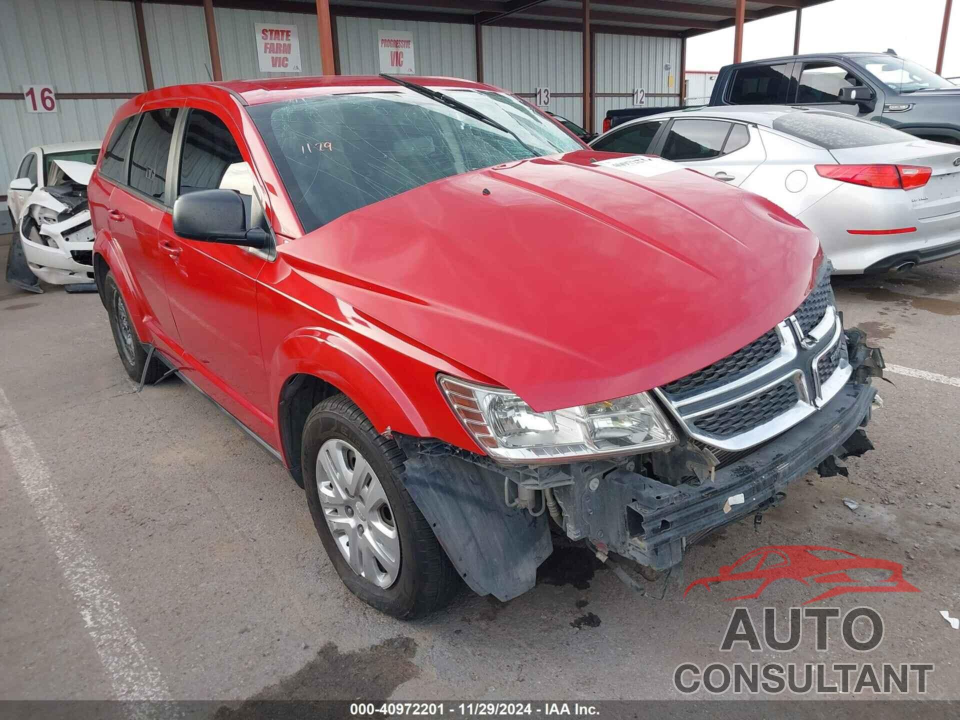 DODGE JOURNEY 2015 - 3C4PDCAB6FT737073