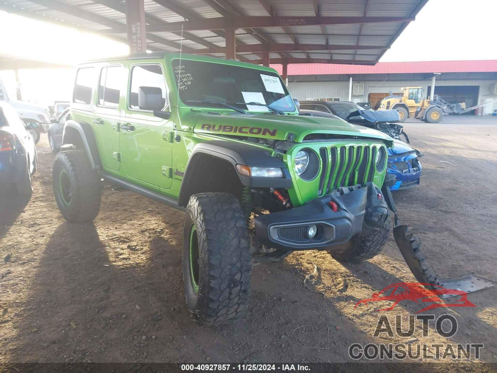 JEEP WRANGLER UNLIMITED 2018 - 1C4HJXFG0JW308572