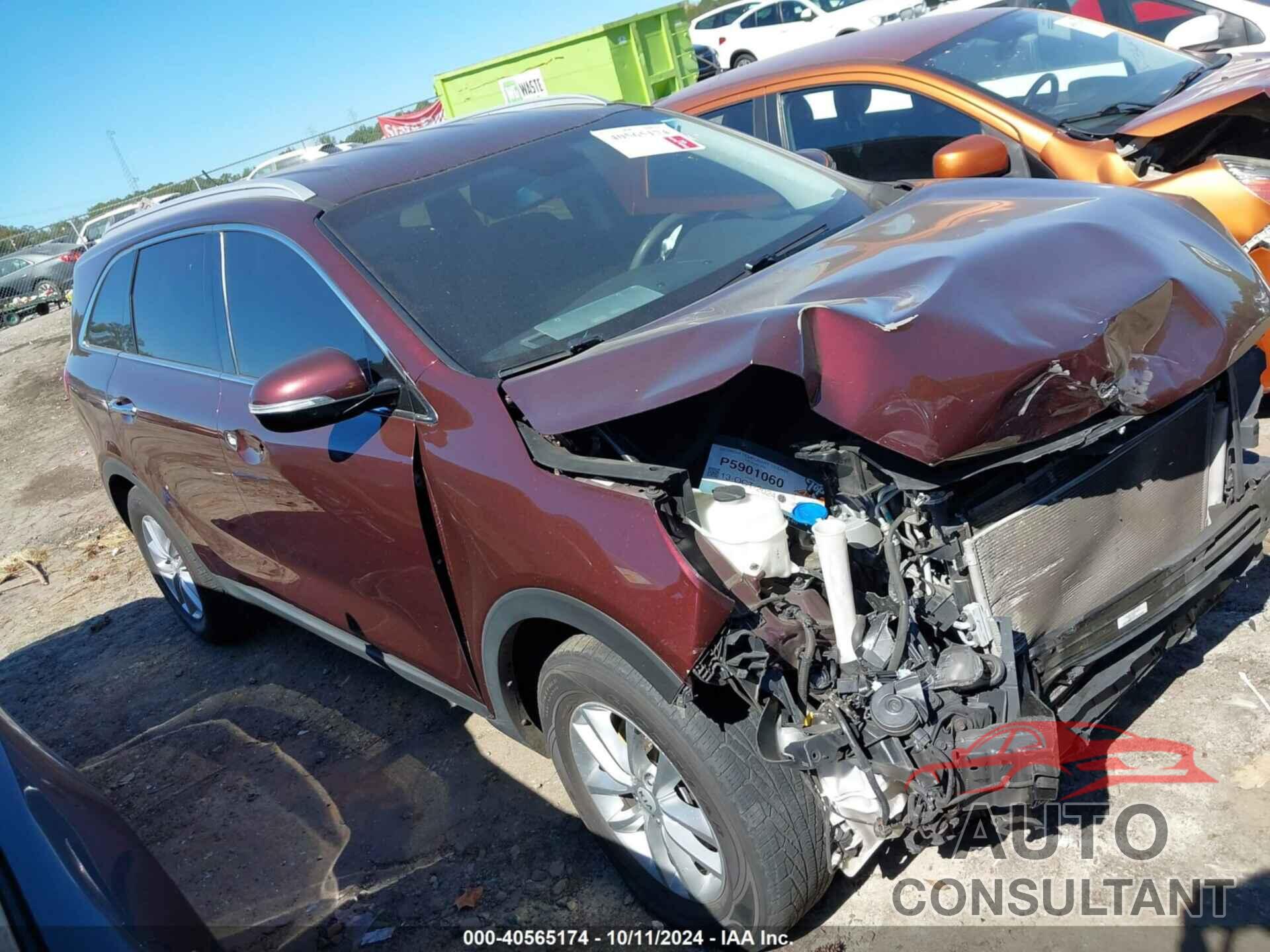 KIA SORENTO 2017 - 5XYPG4A38HG245144