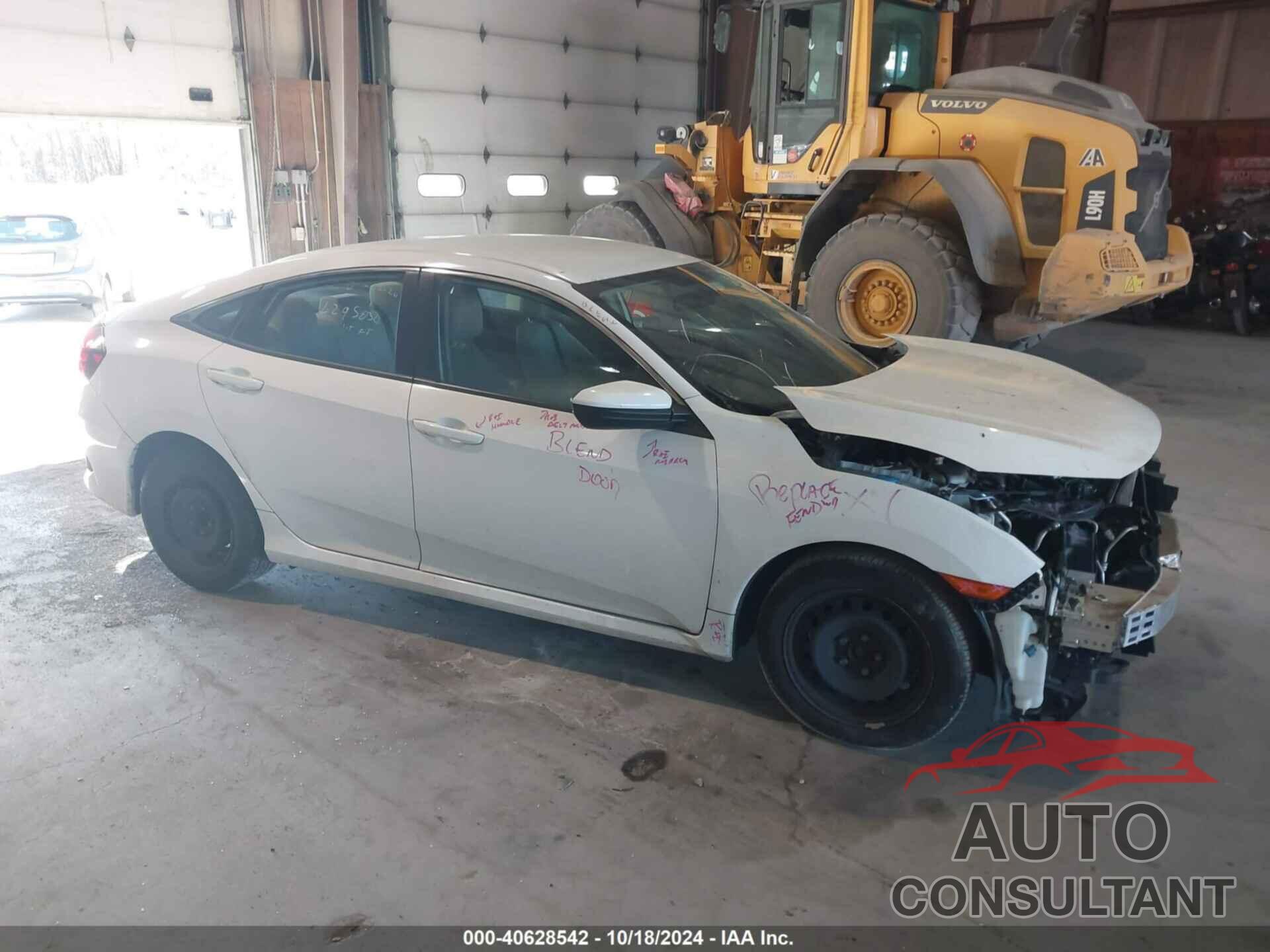 HONDA CIVIC 2018 - 2HGFC2F54JH581582