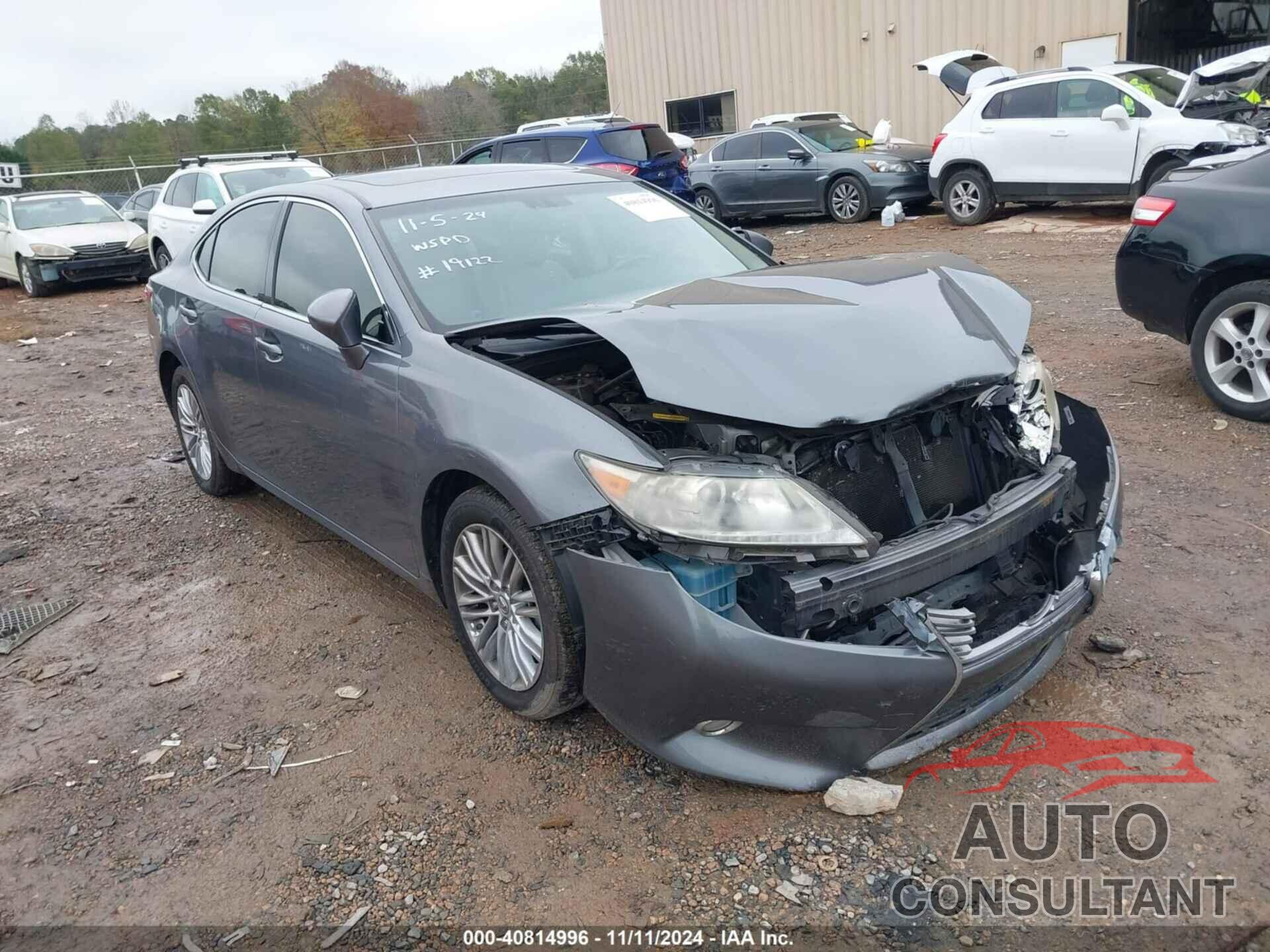 LEXUS ES 350 2013 - JTHBK1GG6D2052236