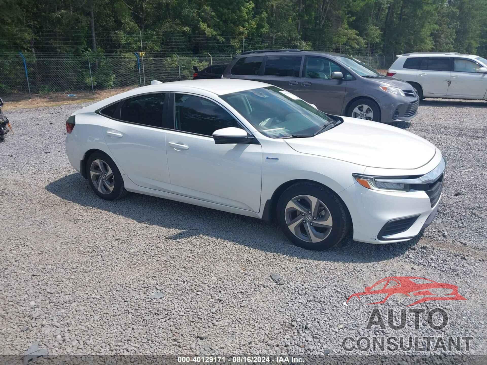HONDA INSIGHT 2020 - 19XZE4F56LE011244