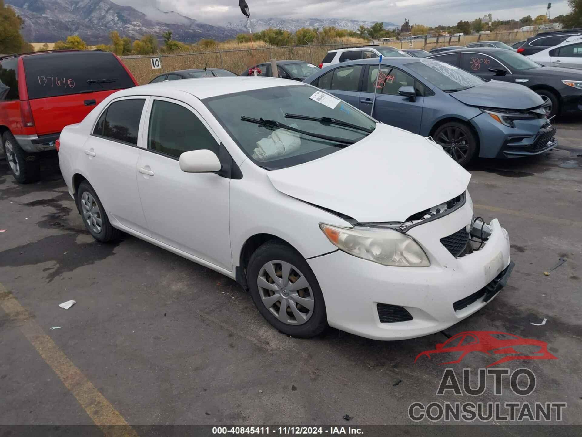 TOYOTA COROLLA 2010 - JTDBU4EE7A9101879