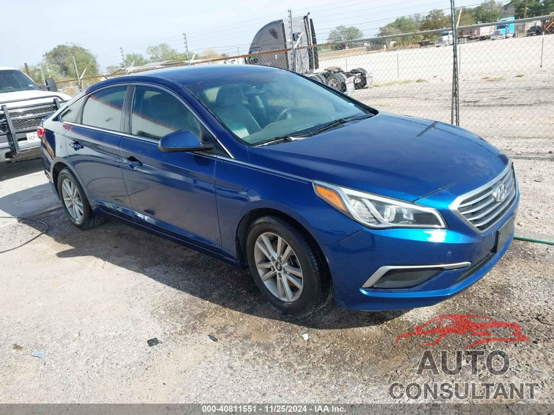 HYUNDAI SONATA 2017 - 5NPE24AF0HH514150