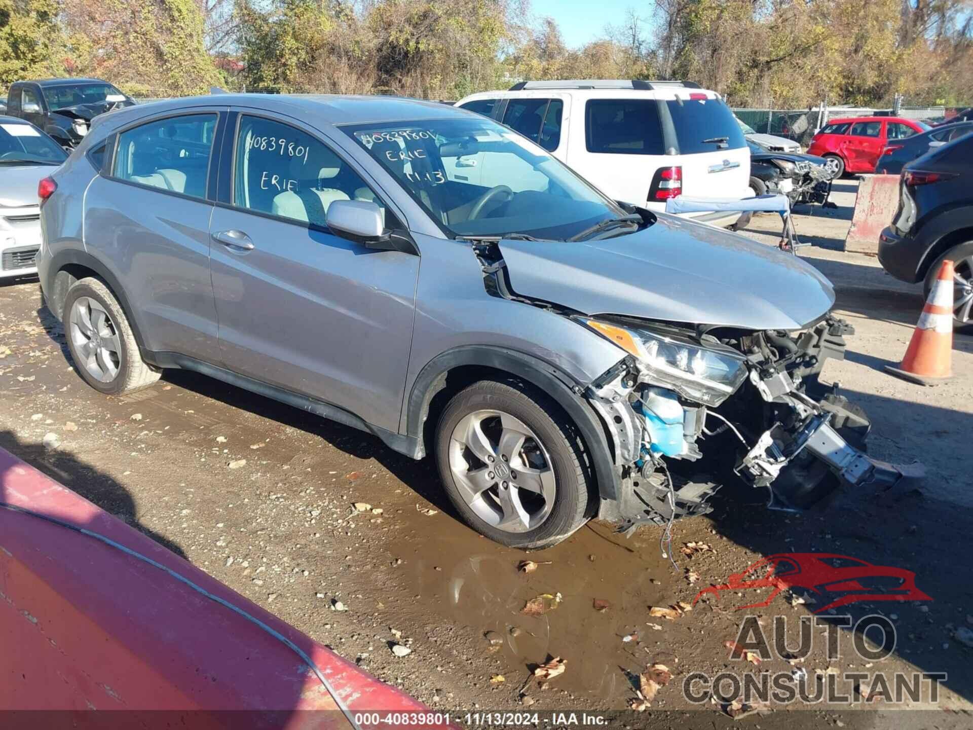 HONDA HR-V 2019 - 3CZRU6H32KG728683