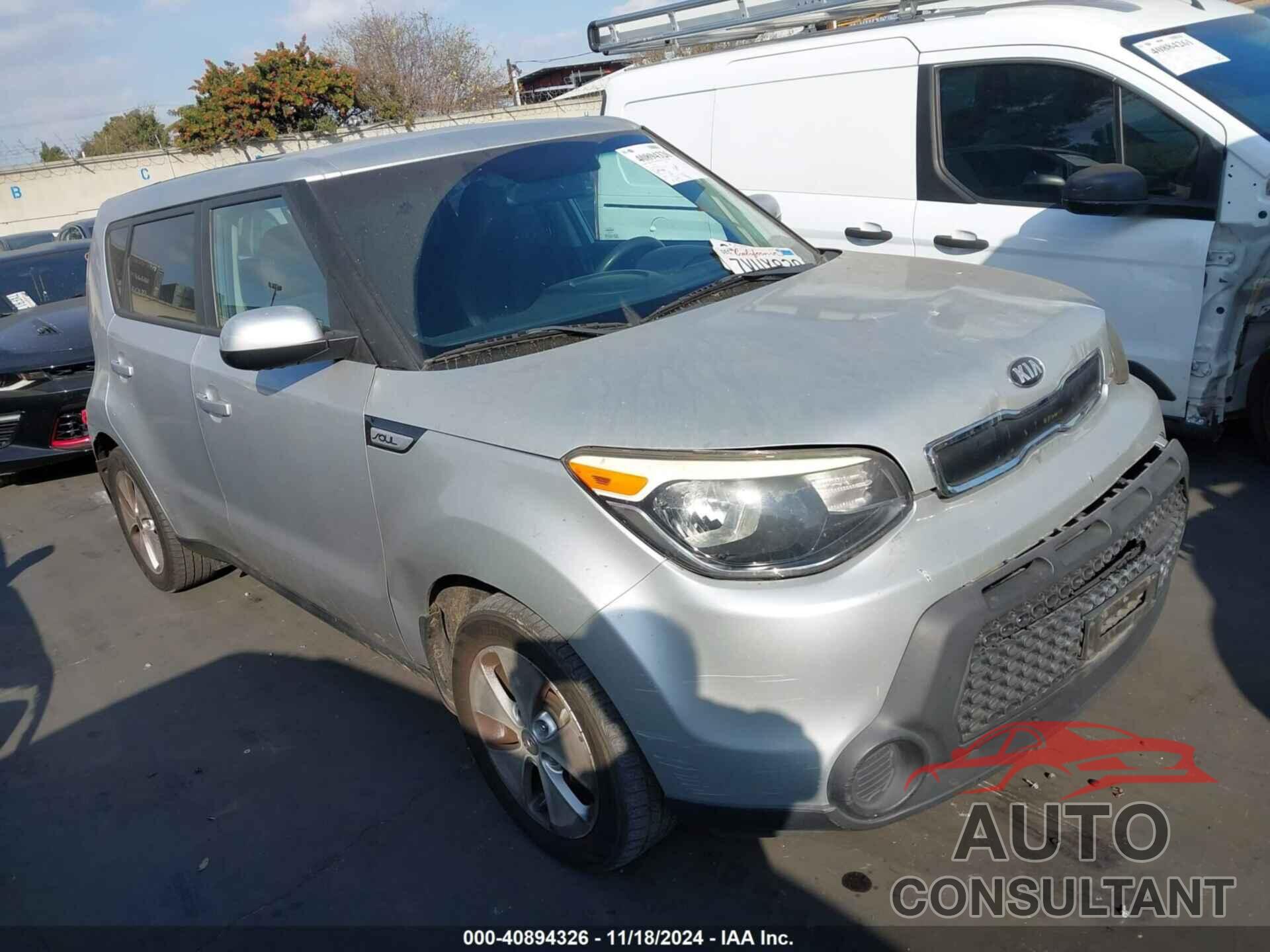 KIA SOUL 2015 - KNDJN2A23F7767231
