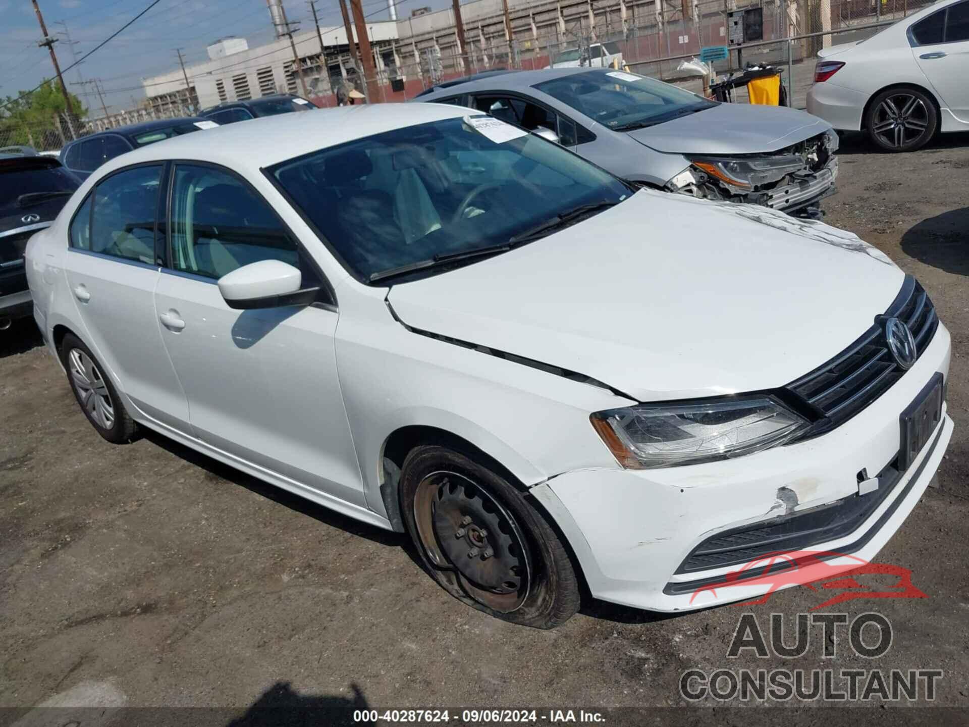 VOLKSWAGEN JETTA 2017 - 3VW2B7AJ7HM296191