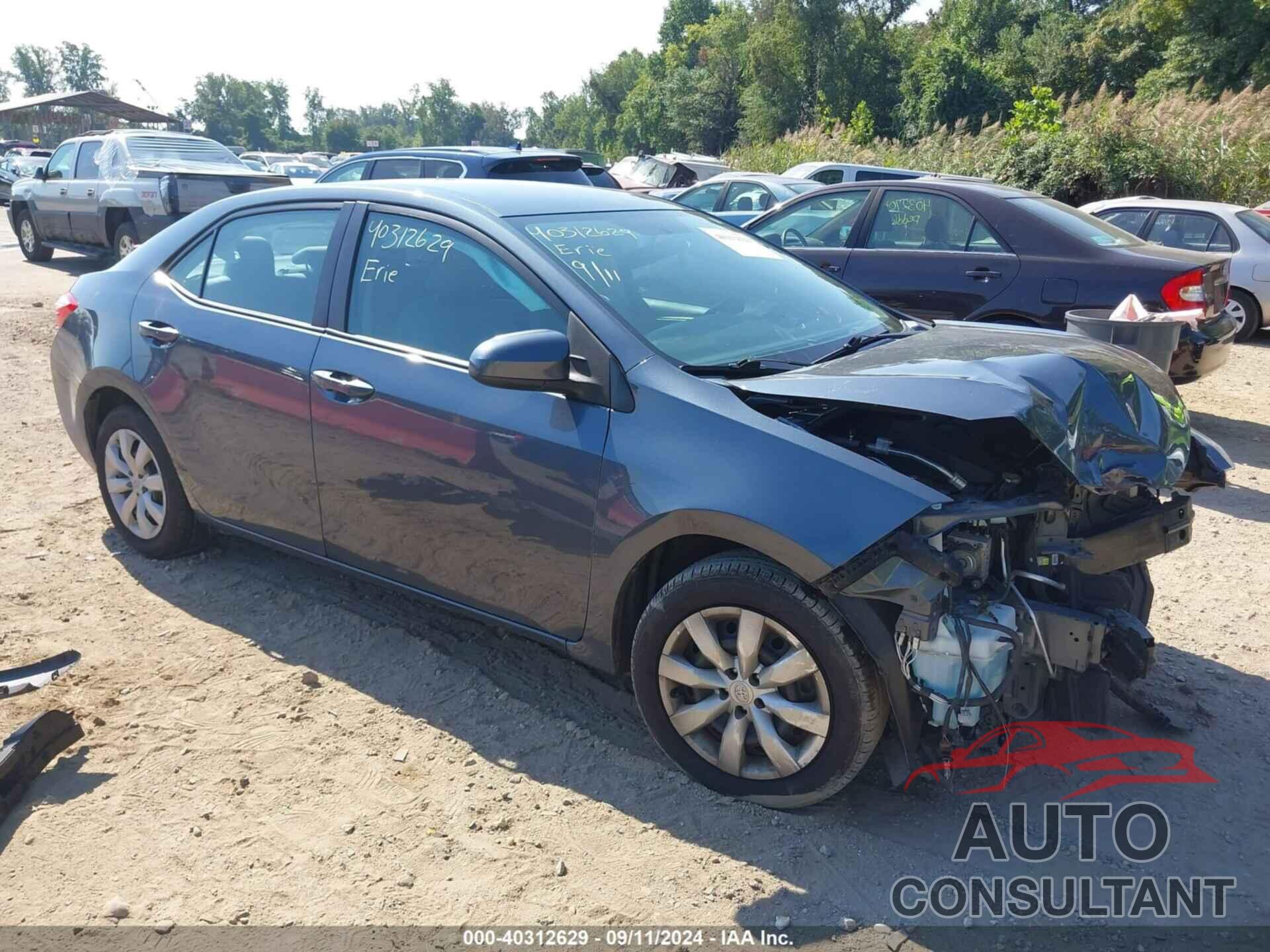 TOYOTA COROLLA 2016 - 2T1BURHE0GC525173