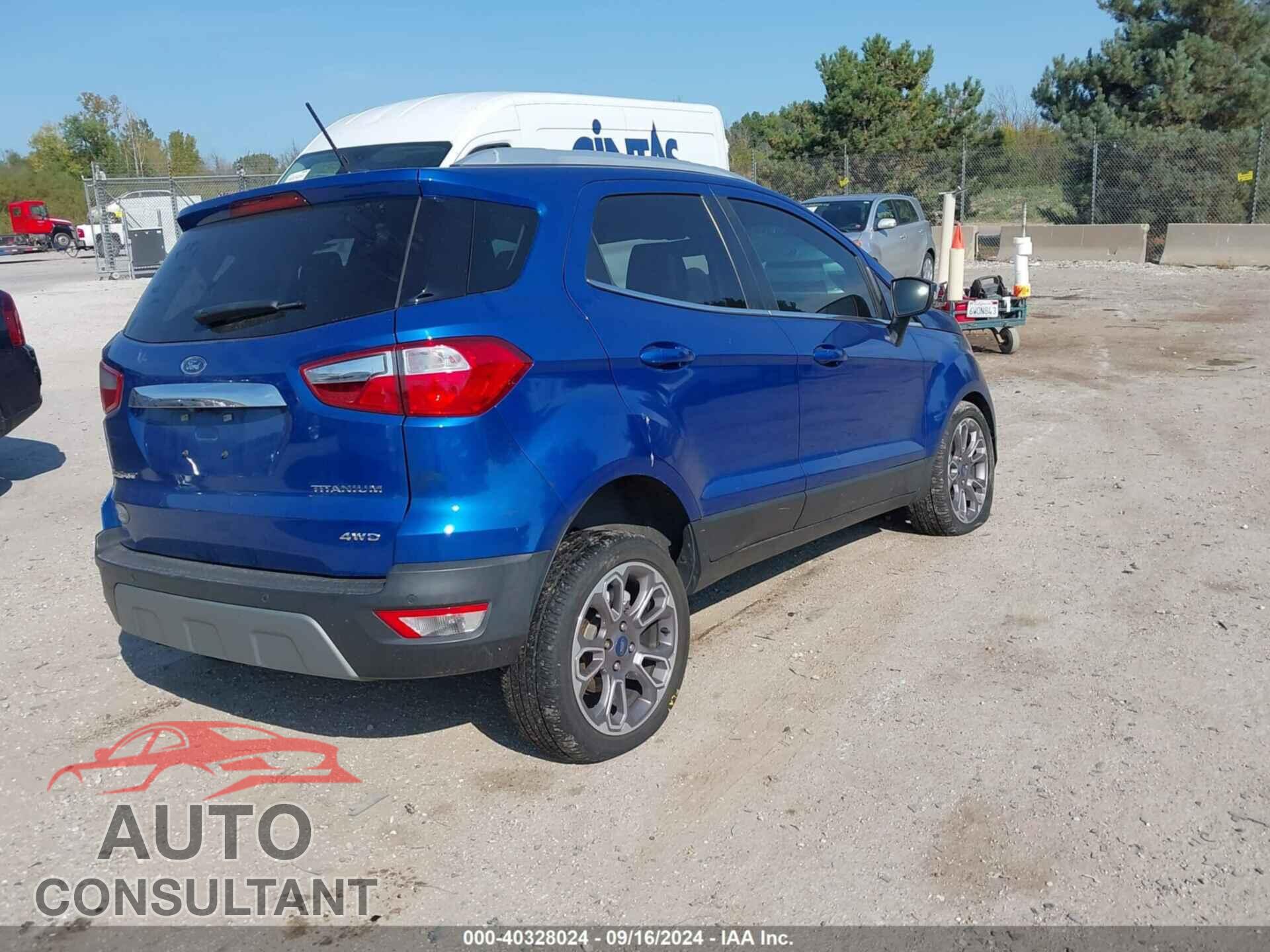 FORD ECOSPORT 2020 - MAJ6S3KLXLC321596