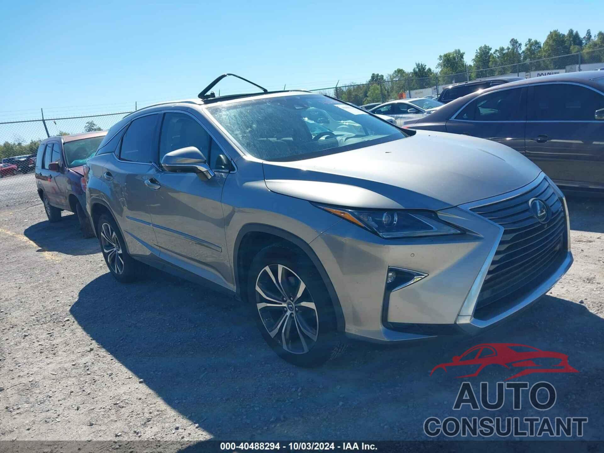 LEXUS RX 2019 - 2T2BZMCA4KC175222