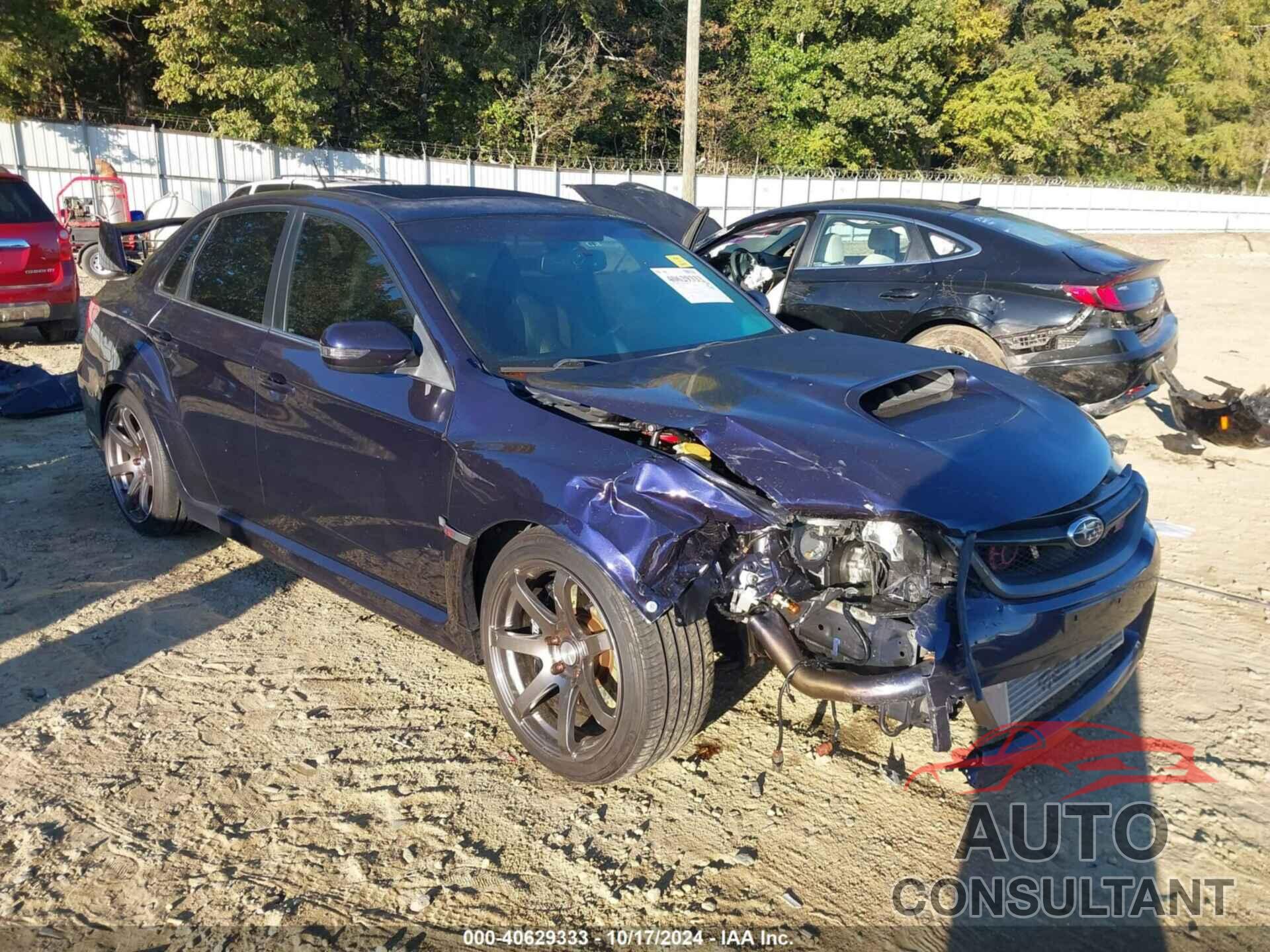 SUBARU IMPREZA WRX STI 2011 - JF1GV8J64BL524325