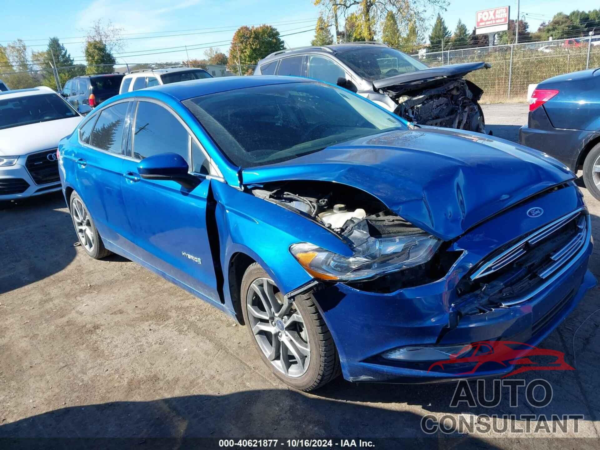 FORD FUSION HYBRID 2017 - 3FA6P0LU9HR100085