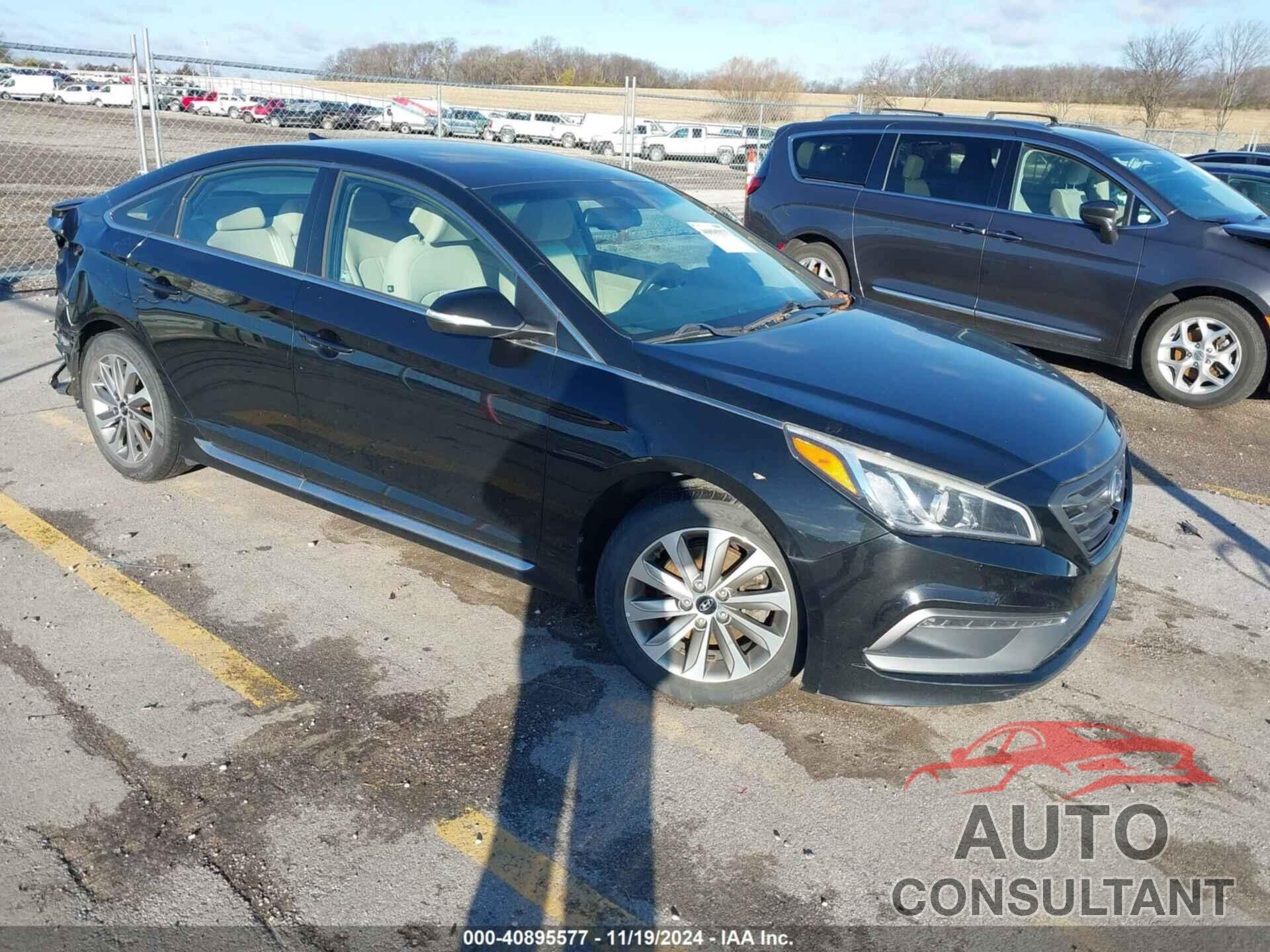 HYUNDAI SONATA 2017 - 5NPE34AFXHH567192