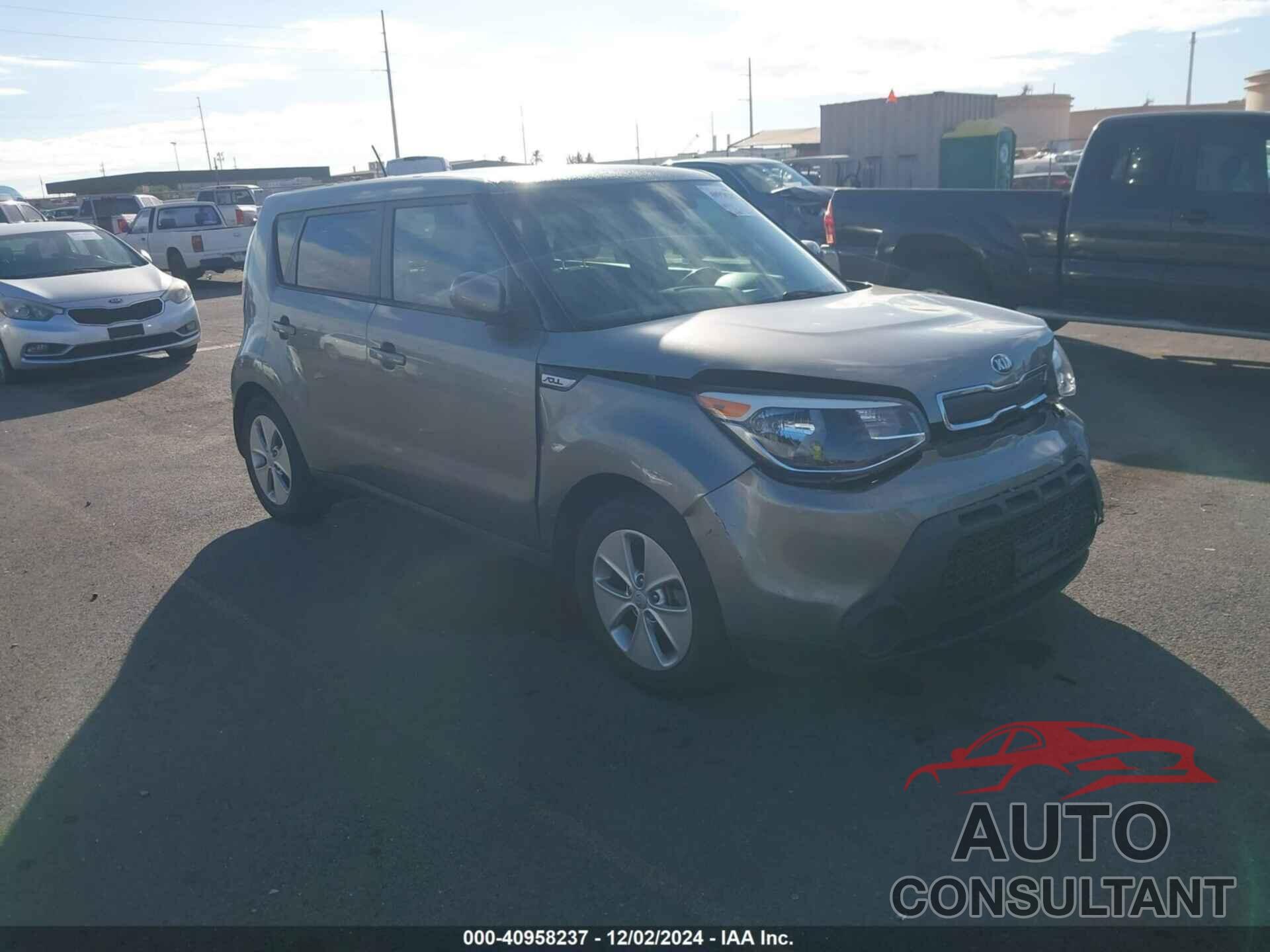 KIA SOUL 2015 - KNDJN2A20F7142446