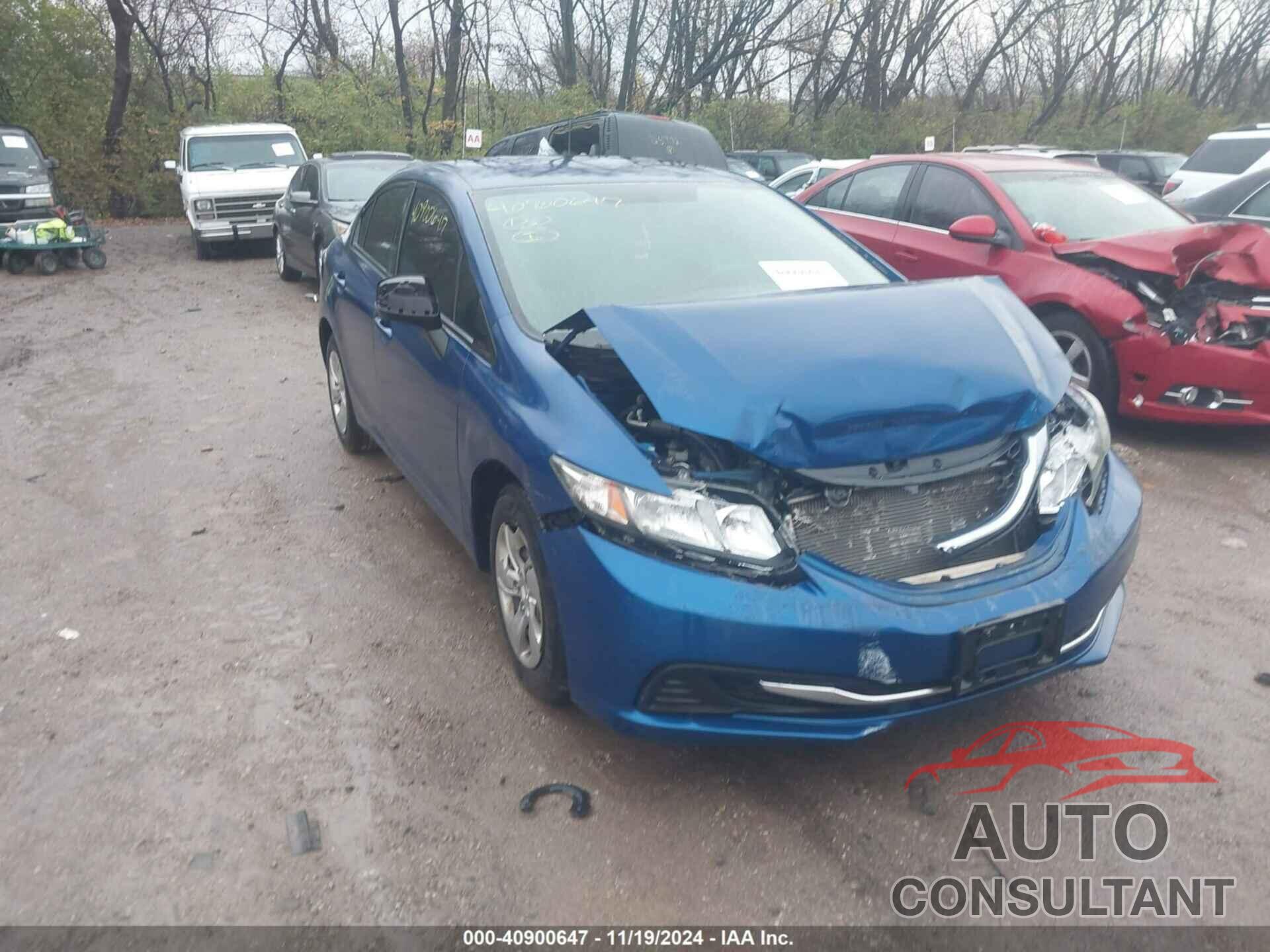 HONDA CIVIC 2013 - 19XFB2F58DE064321