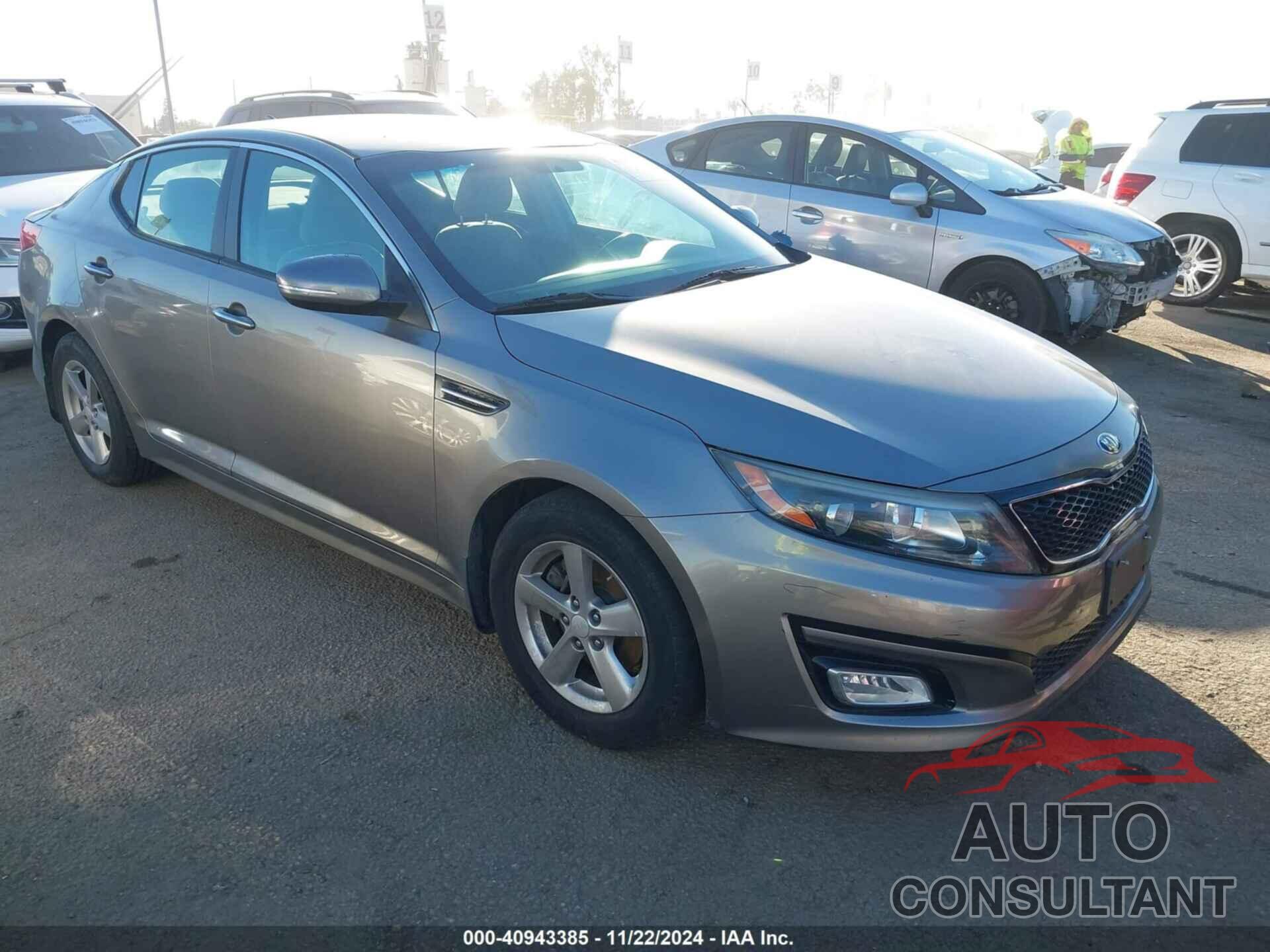 KIA OPTIMA 2015 - 5XXGM4A75FG464253