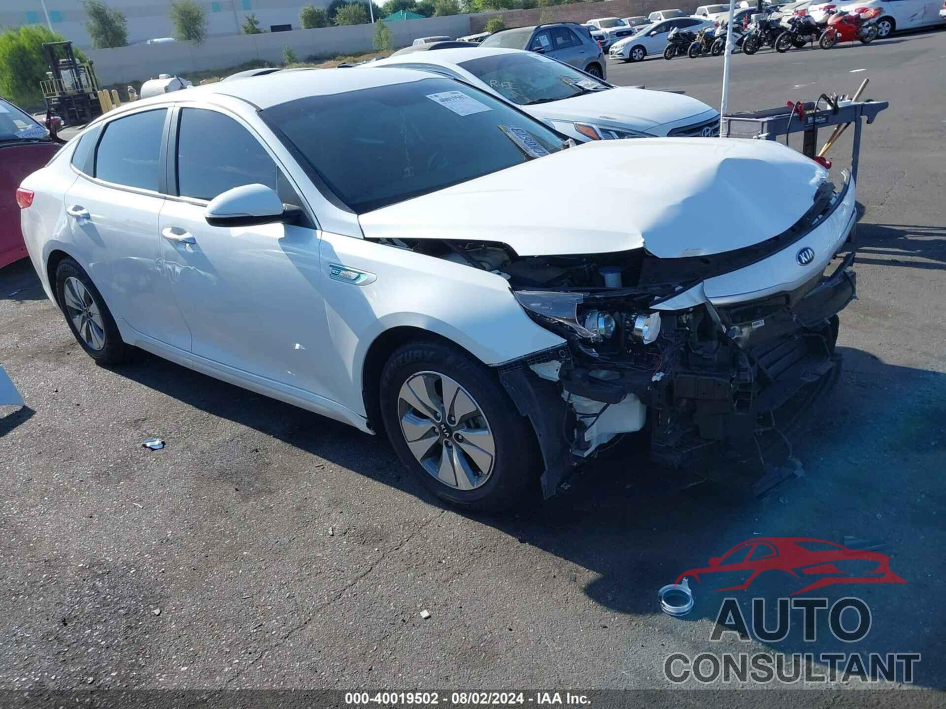 KIA OPTIMA HYBRID 2018 - KNAGT4LE6J5024924