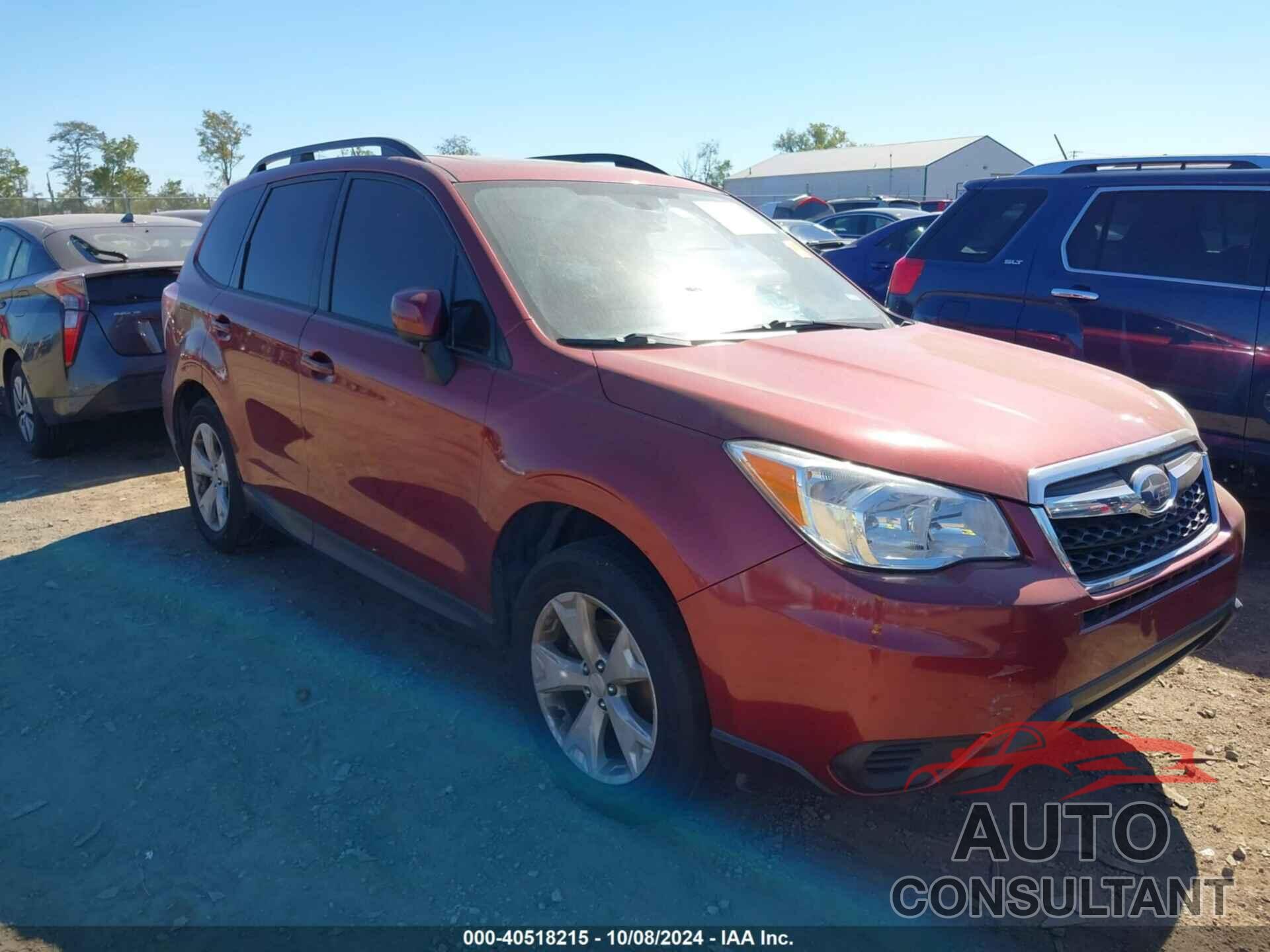 SUBARU FORESTER 2015 - JF2SJAFCXFH832132