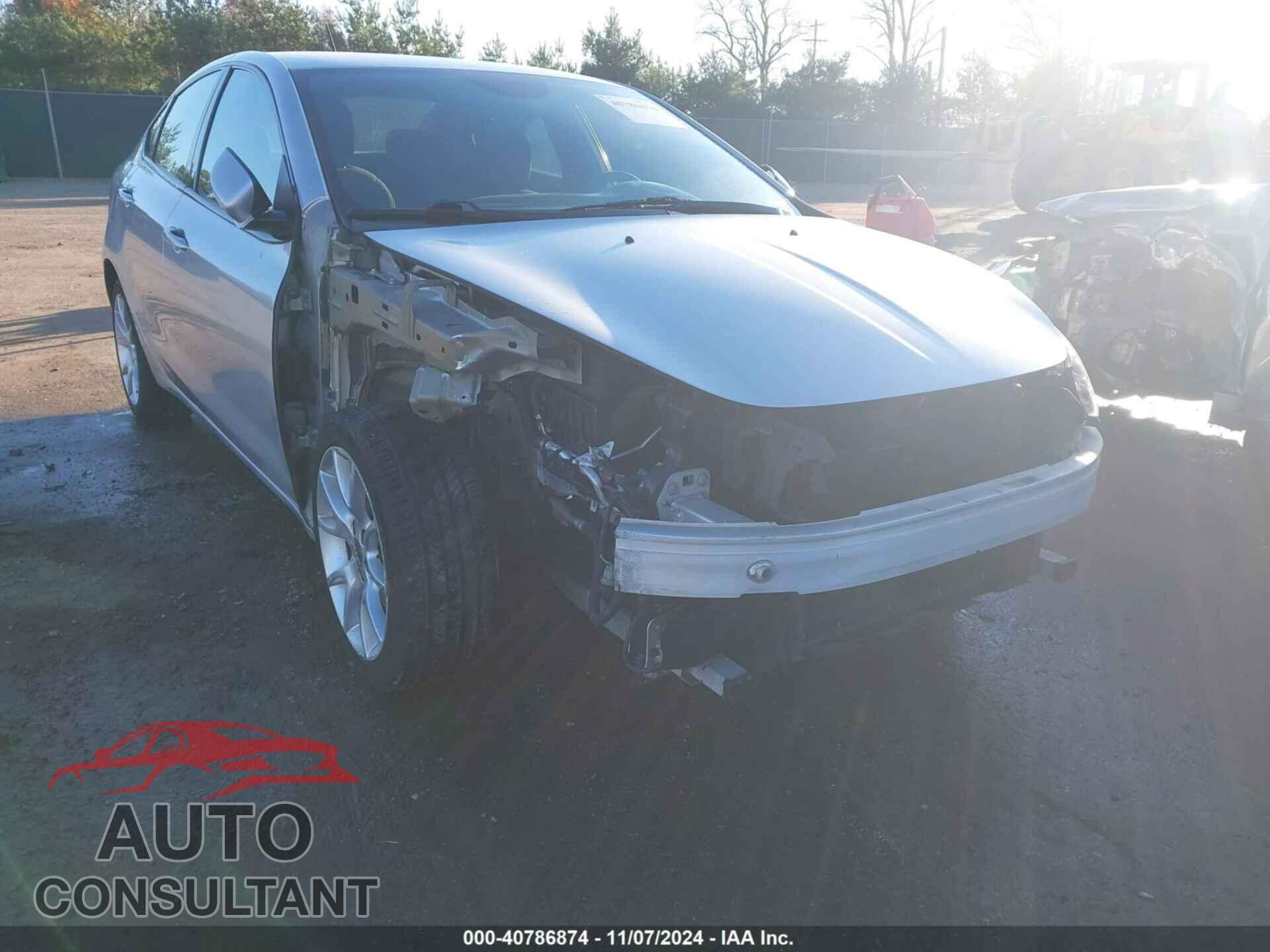 DODGE DART 2013 - 1C3CDFBA6DD241798