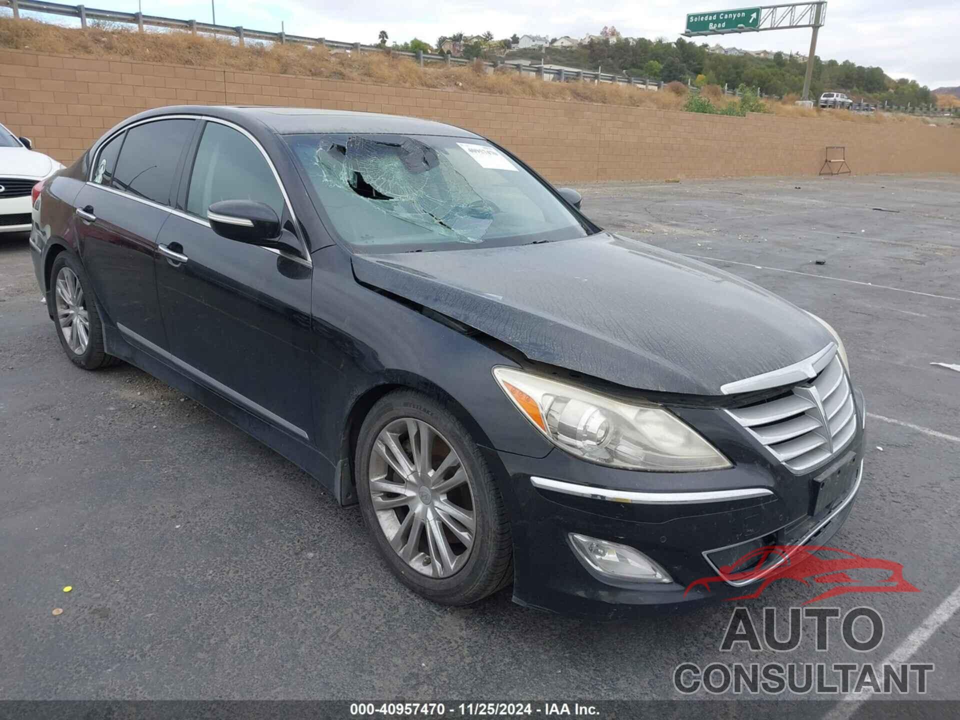 HYUNDAI GENESIS 2012 - KMHGC4DF6CU199642