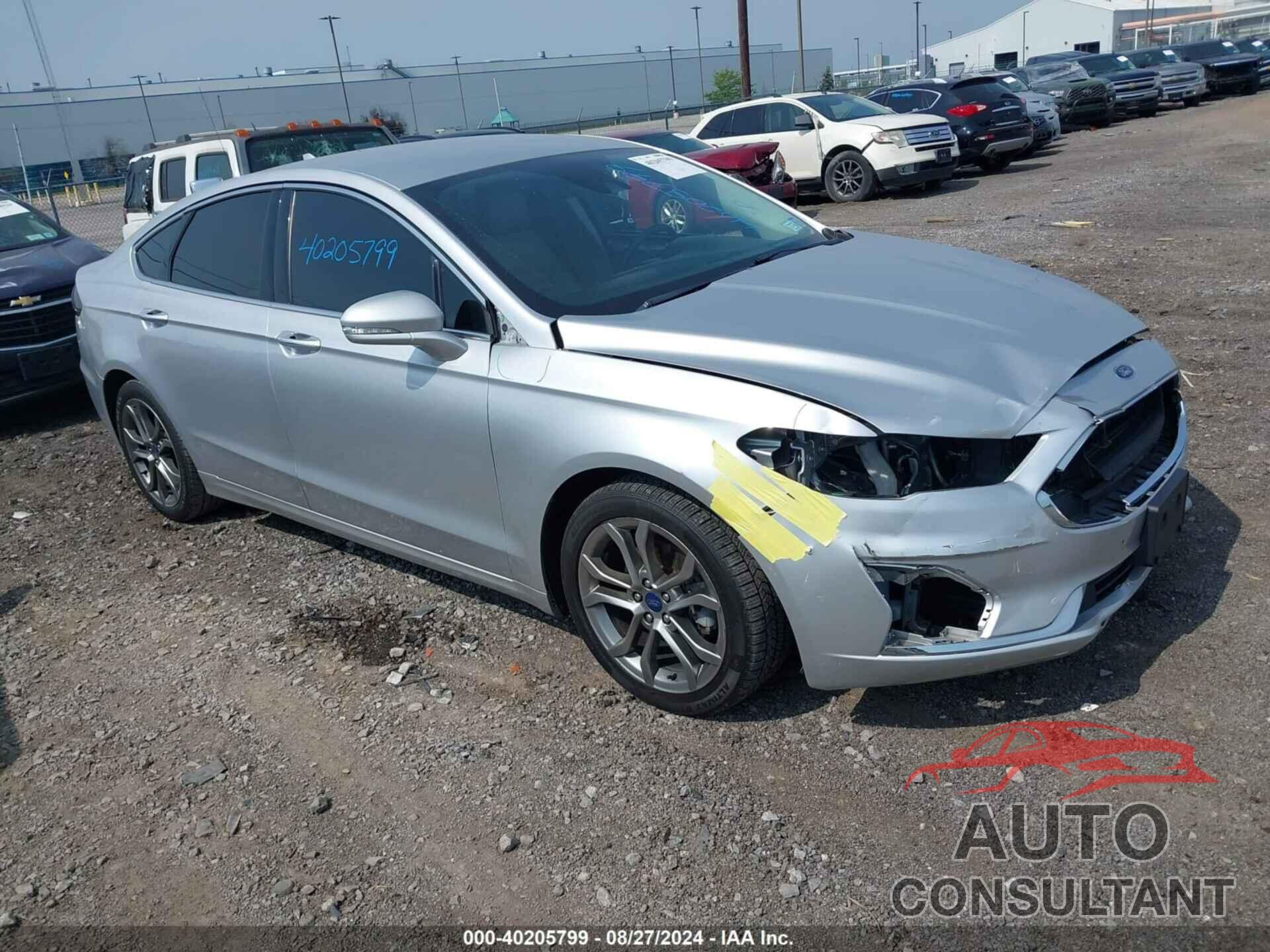 FORD FUSION 2019 - 3FA6P0CD0KR118532