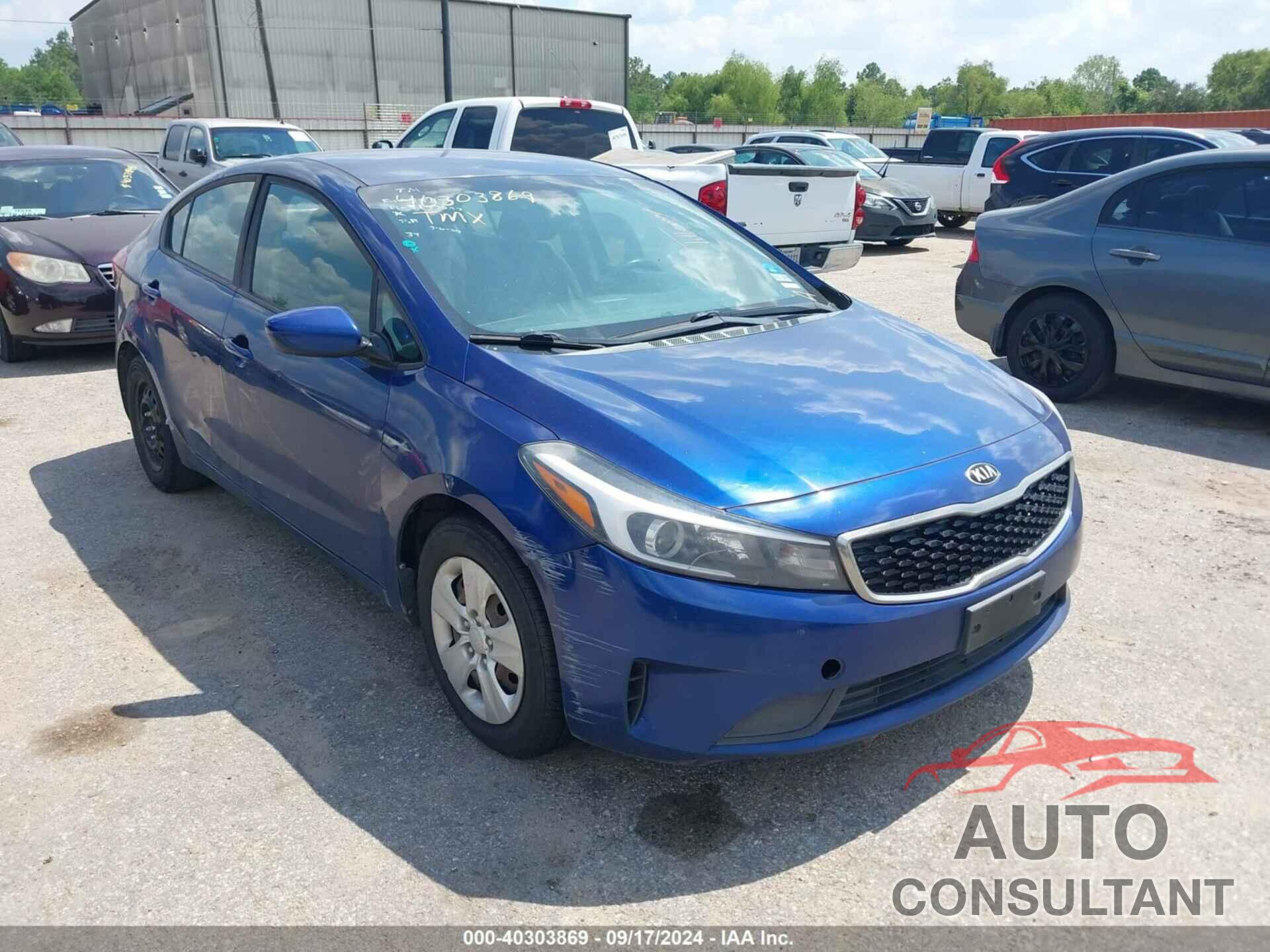 KIA FORTE 2018 - 3KPFL4A75JE179097