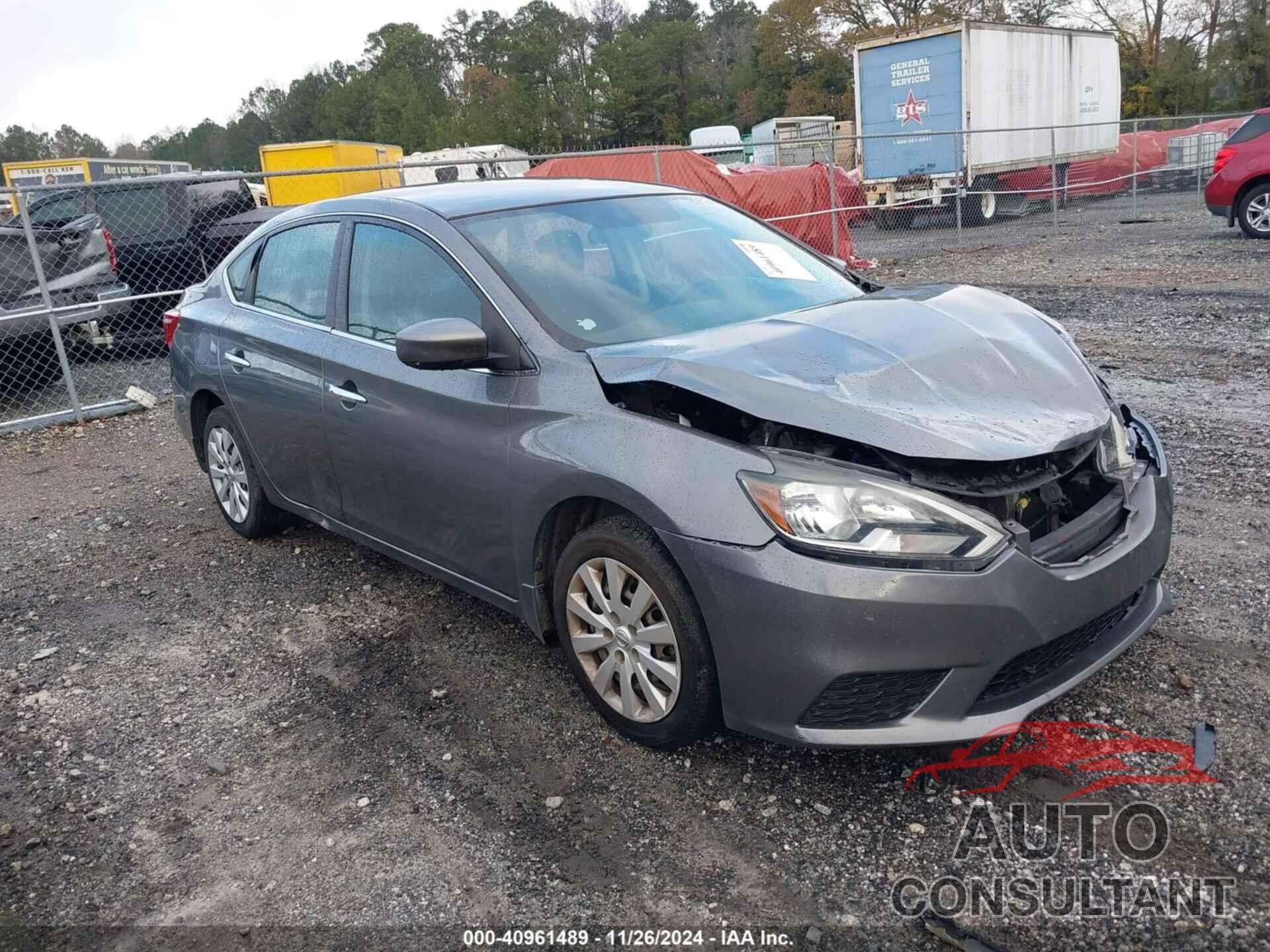 NISSAN SENTRA 2017 - 3N1AB7AP8HY224656
