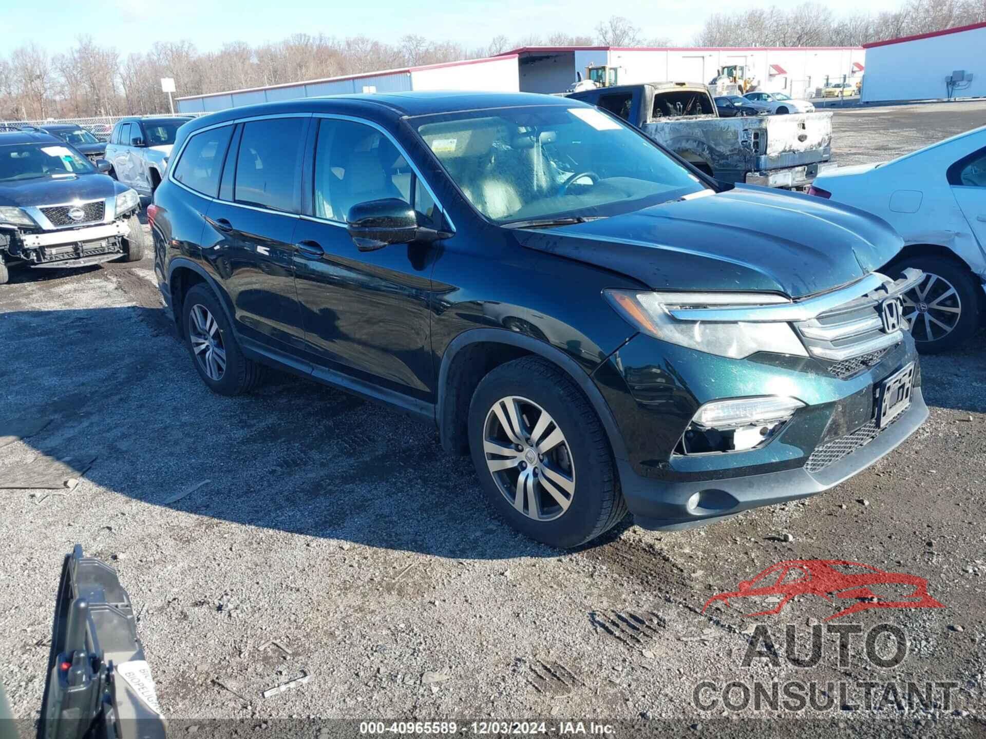 HONDA PILOT 2017 - 5FNYF6H5XHB020533