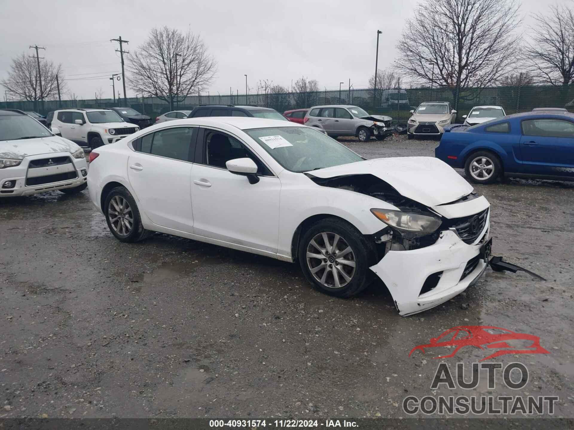 MAZDA MAZDA6 2016 - JM1GJ1U55G1462792