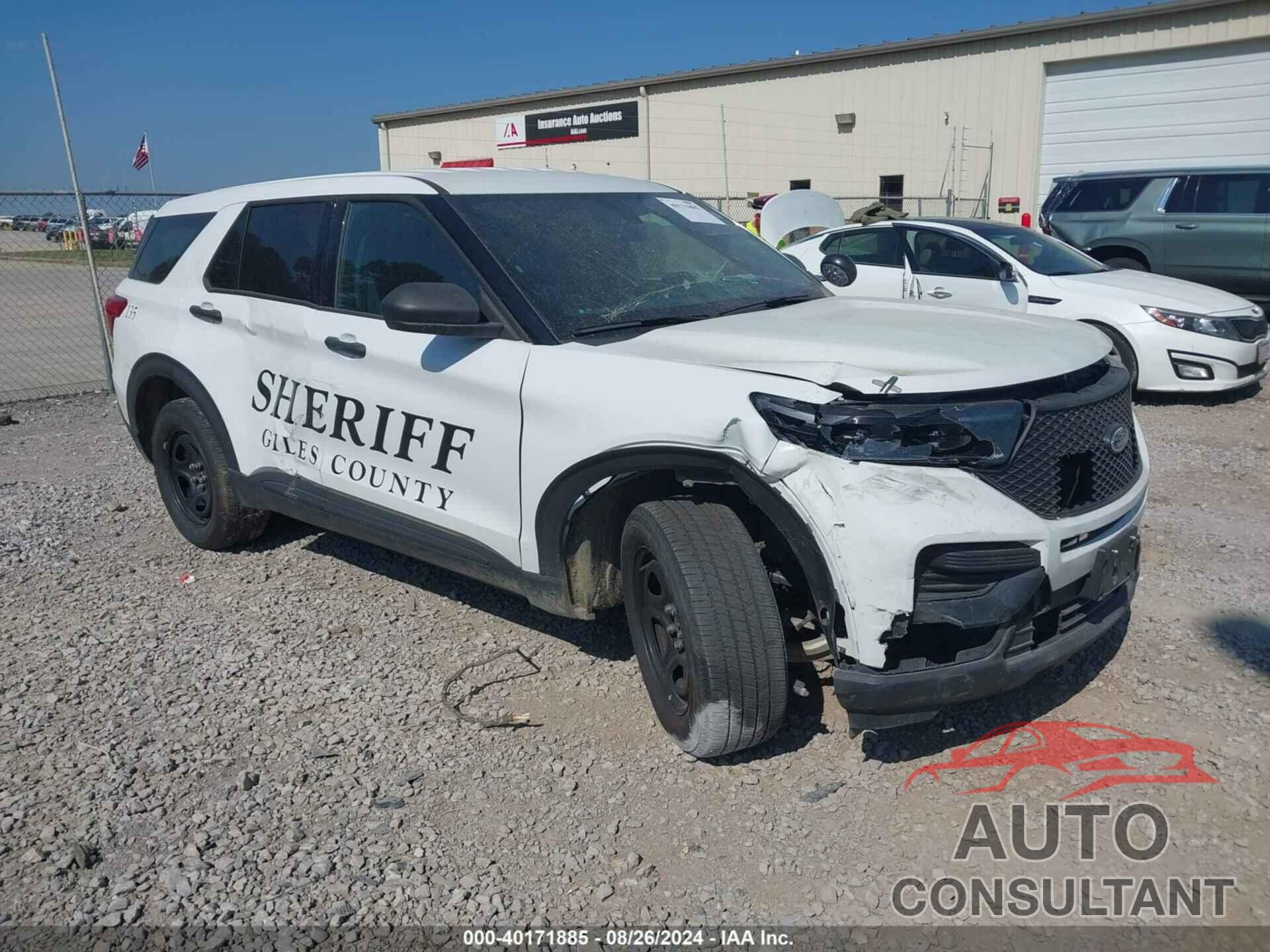 FORD POLICE INTERCEPTOR UTILITY 2021 - 1FM5K8AB4MGA19531