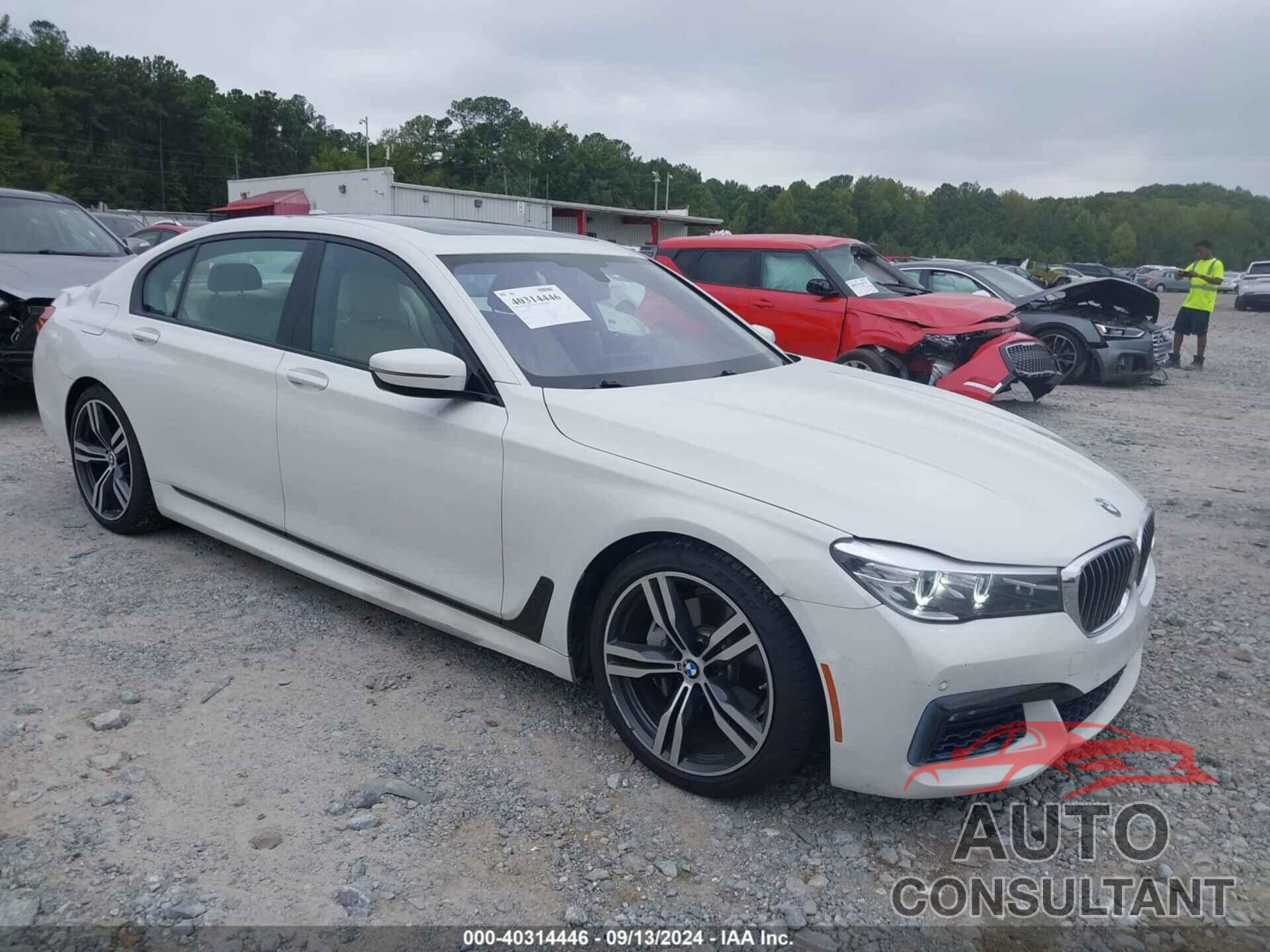 BMW 740I 2018 - WBA7E2C52JG741744