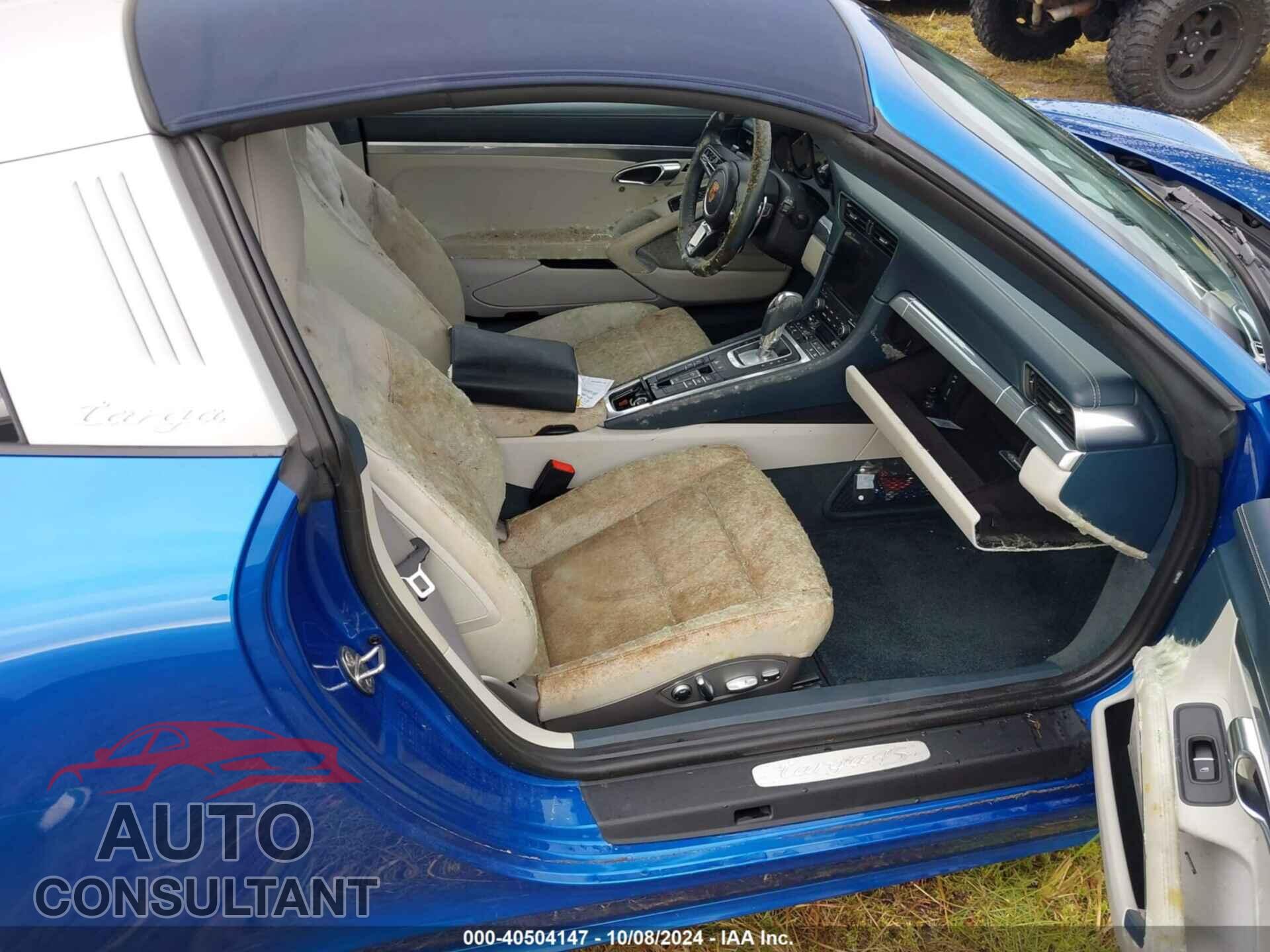 PORSCHE 911 2017 - WP0BB2A9XHS136552