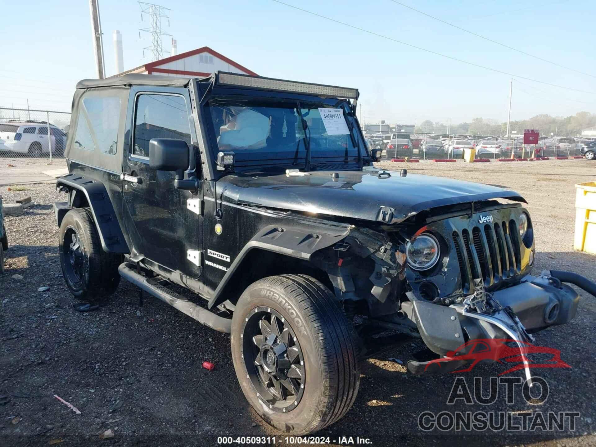 JEEP WRANGLER 2016 - 1C4AJWAG3GL334497