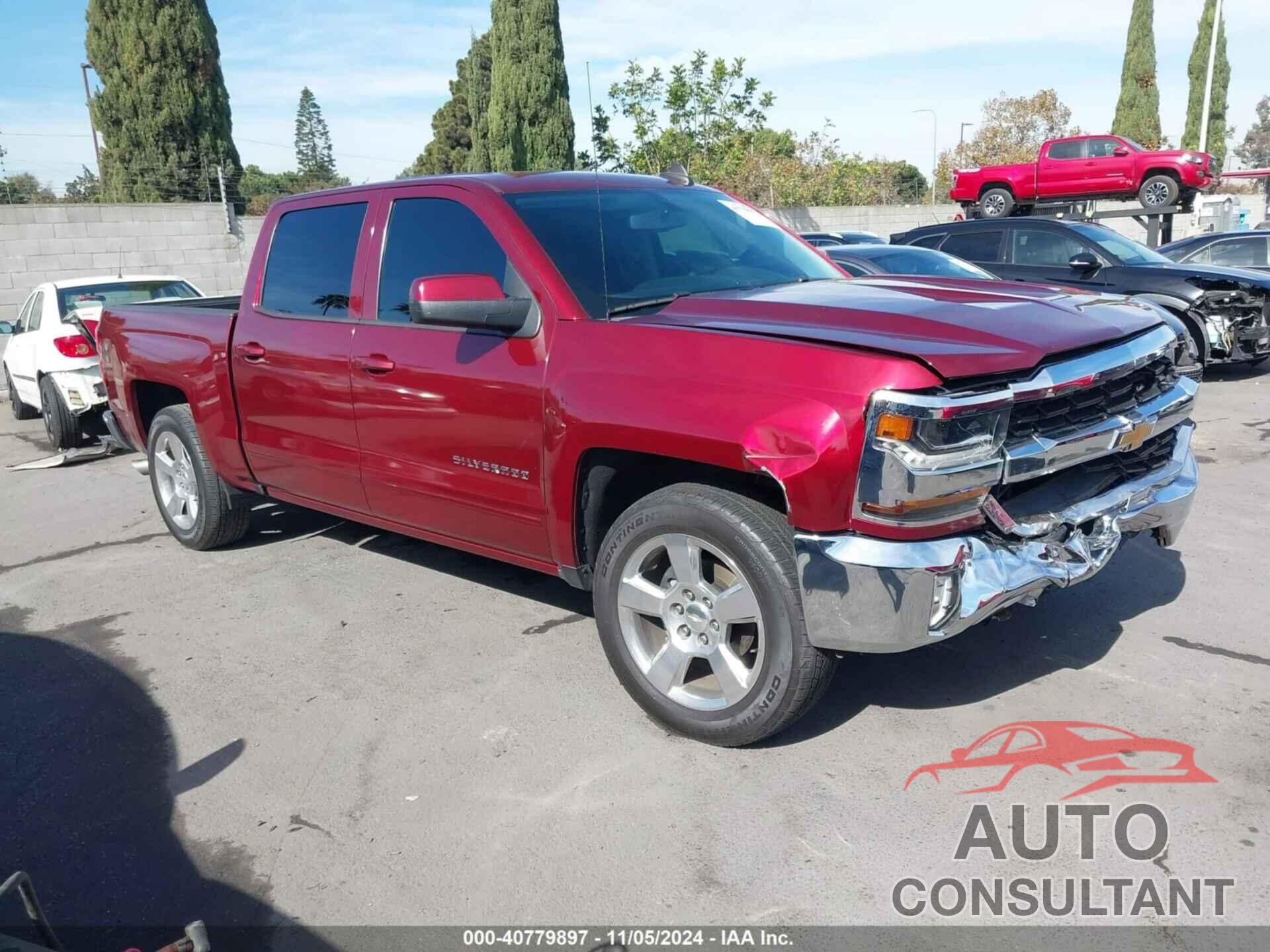 CHEVROLET SILVERADO 1500 2017 - 3GCPCREC0HG296433