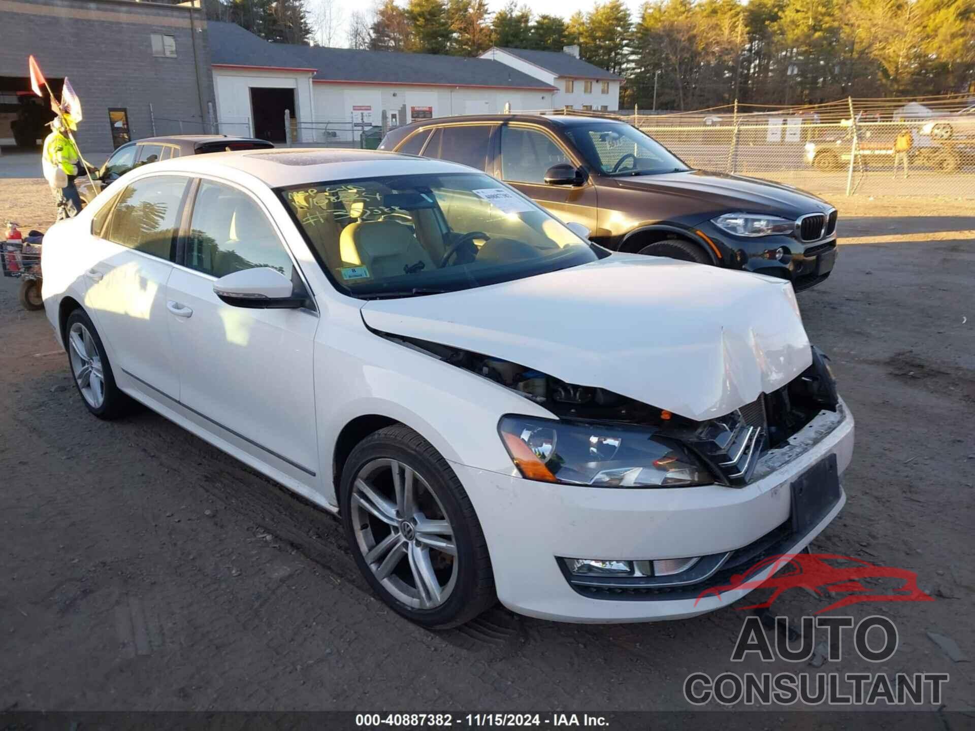 VOLKSWAGEN PASSAT 2012 - 1VWCN7A37CC110205