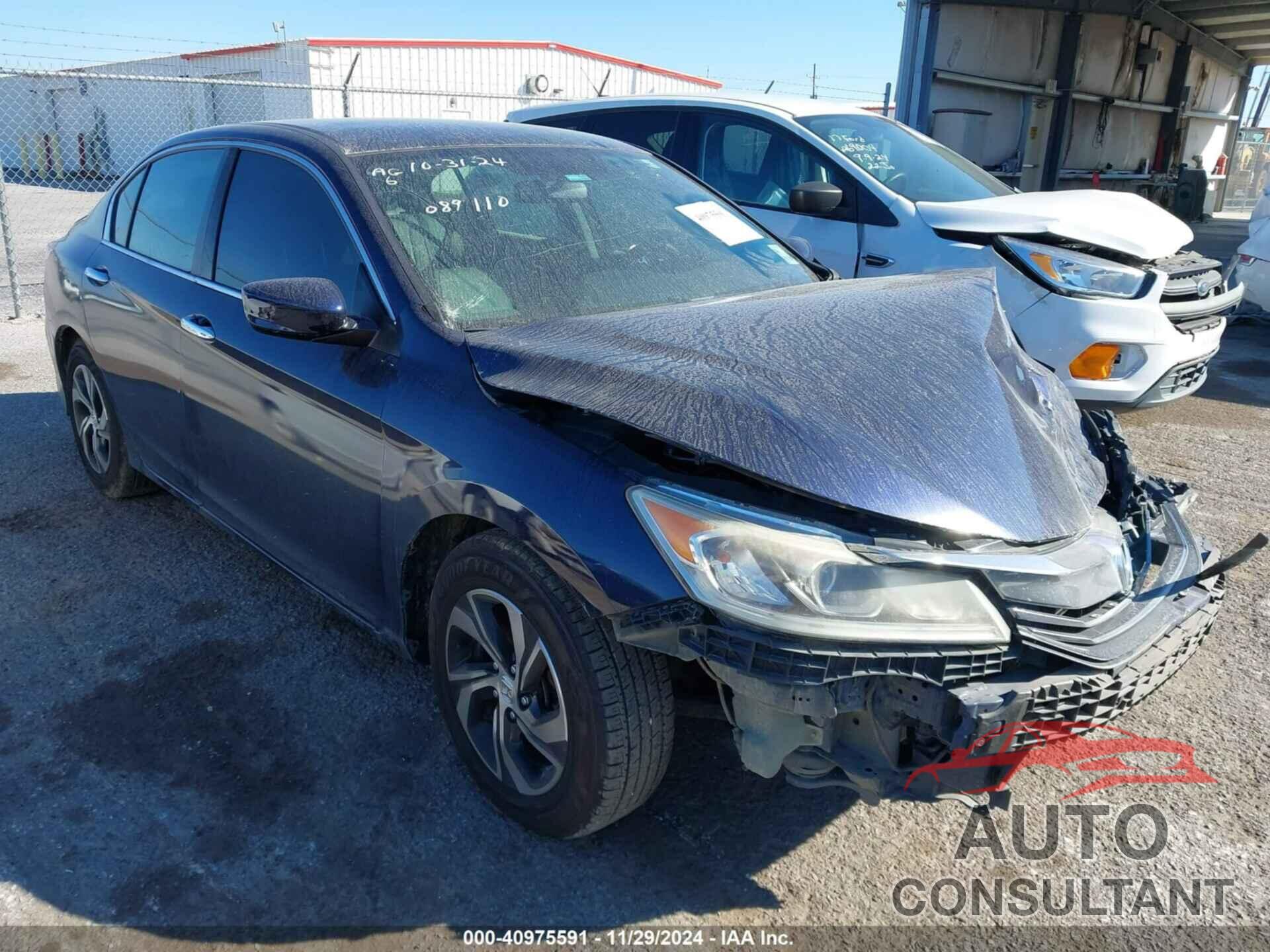 HONDA ACCORD 2016 - 1HGCR2F32GA089110