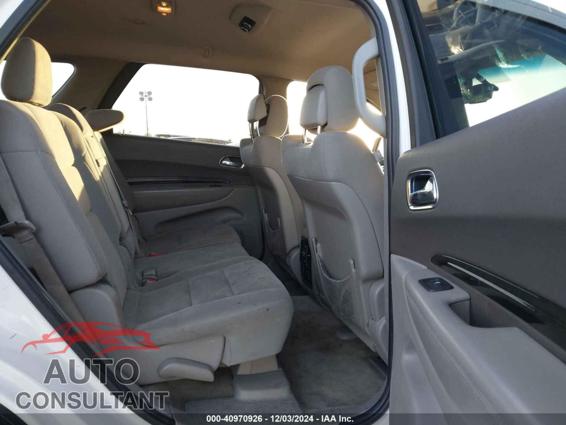 DODGE DURANGO 2012 - 1C4RDJDG2CC358602