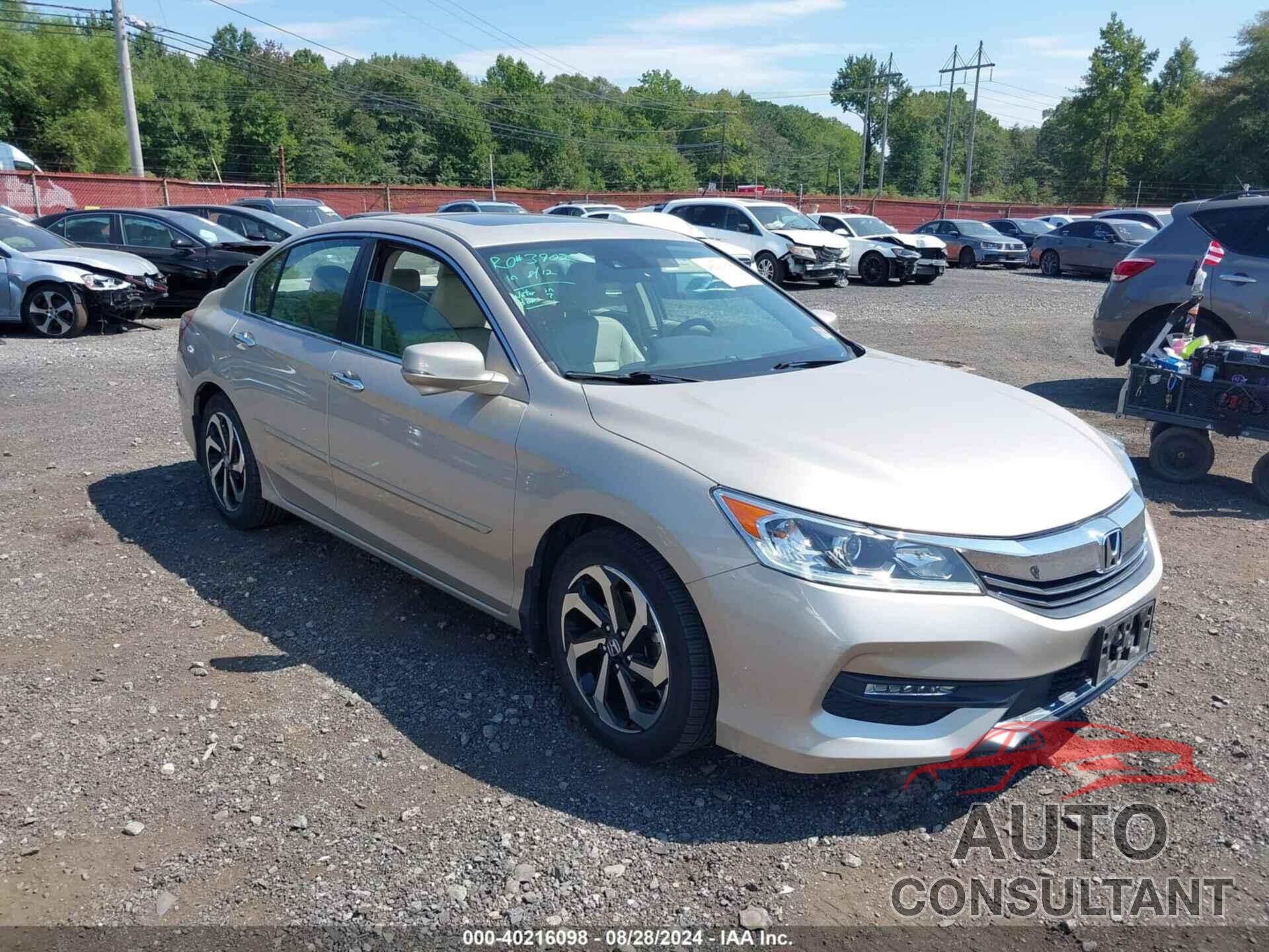 HONDA ACCORD 2017 - 1HGCR2F92HA242297