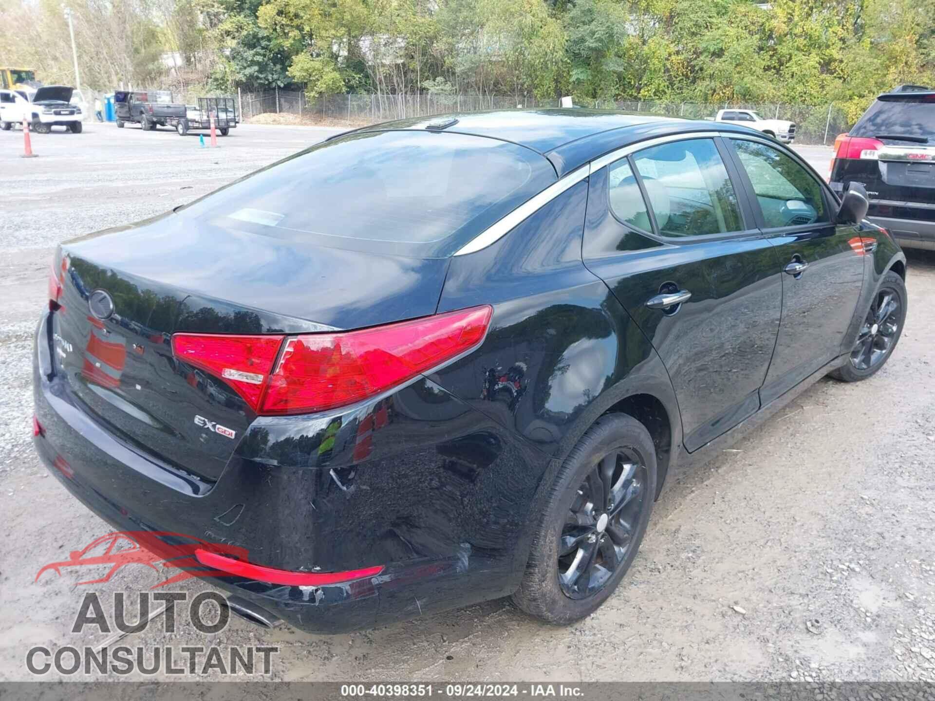 KIA OPTIMA 2013 - 5XXGN4A75DG182012