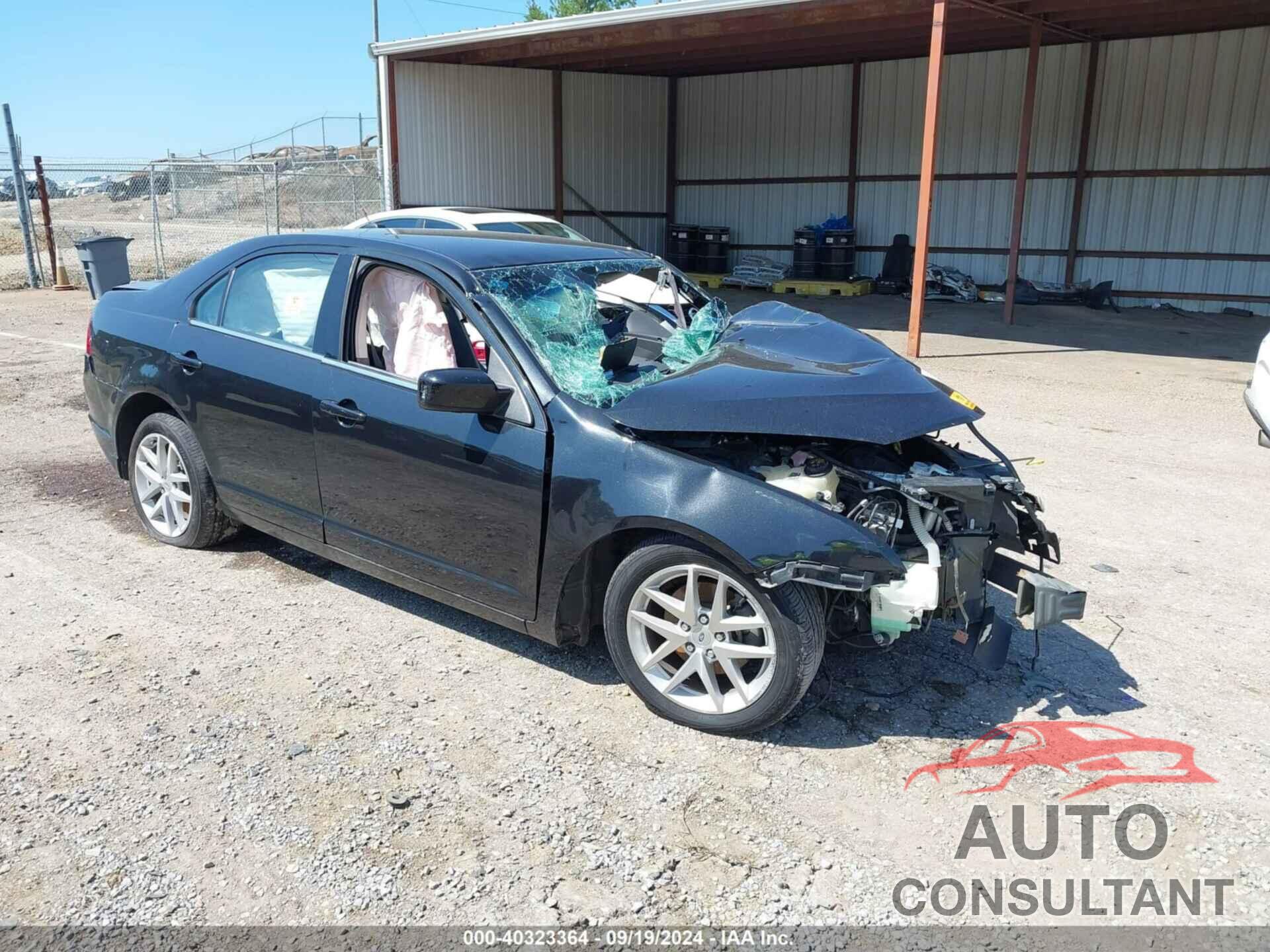 FORD FUSION 2012 - 3FAHP0JGXCR295791