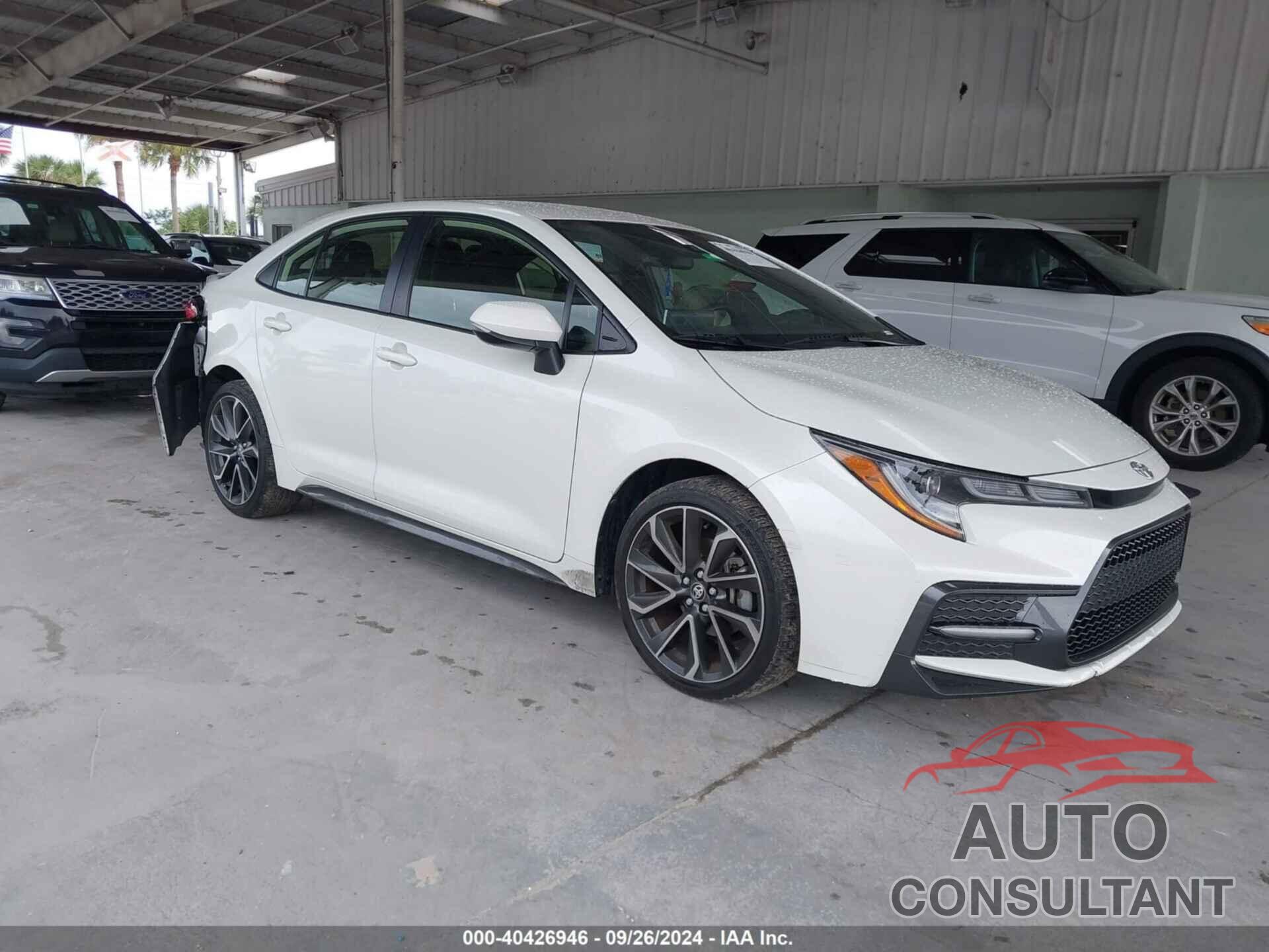 TOYOTA COROLLA 2021 - JTDS4MCE7MJ074334