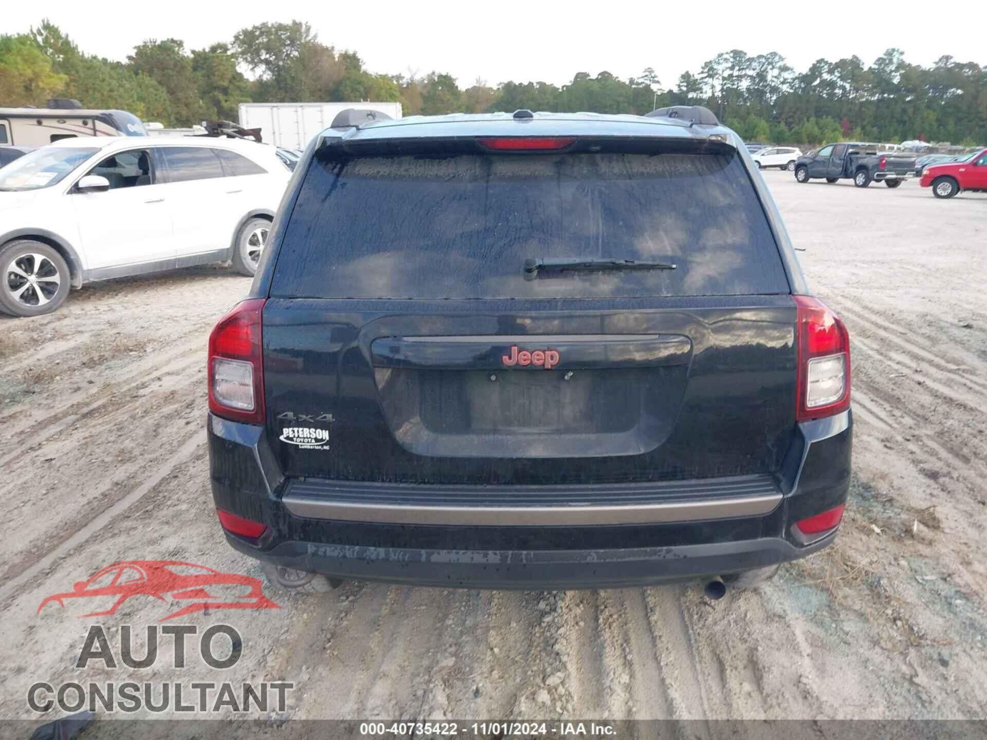 JEEP COMPASS 2017 - 1C4NJDBB4HD173534