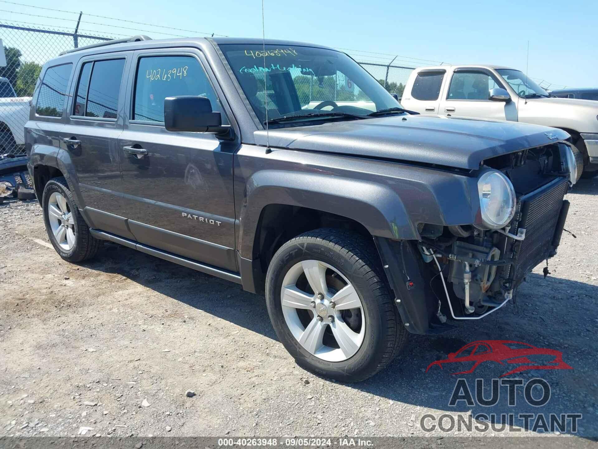 JEEP PATRIOT 2016 - 1C4NJRFB9GD782365