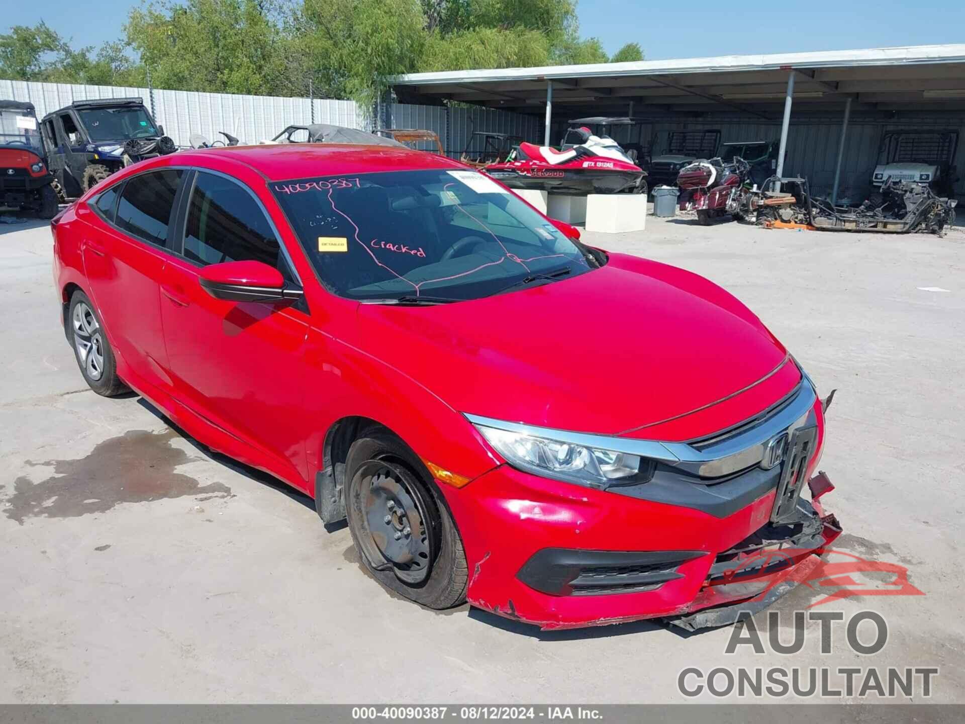 HONDA CIVIC 2017 - 2HGFC2F52HH567979